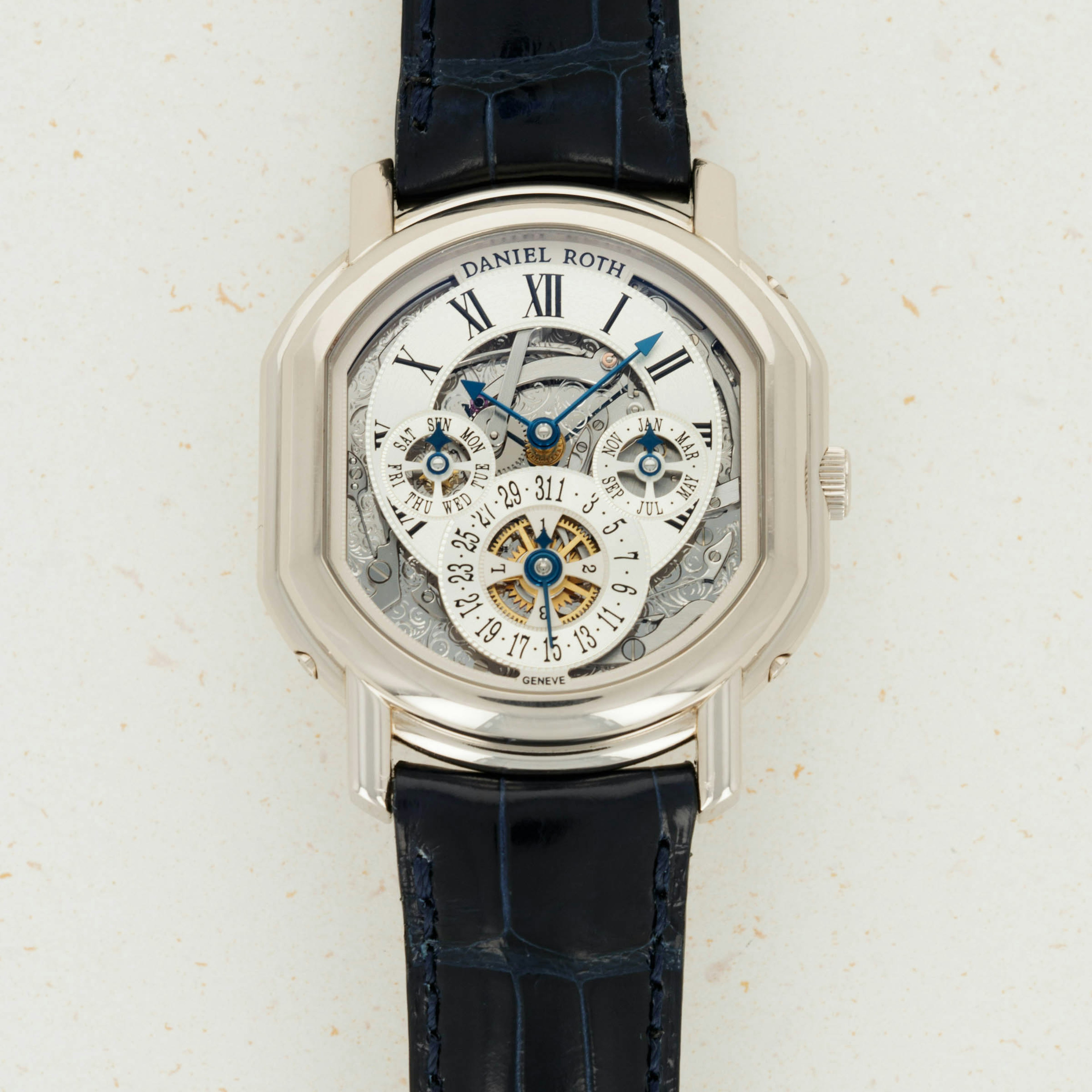 Thumbnail for Daniel Roth White Gold Skeleton Perpetual 119.X.60