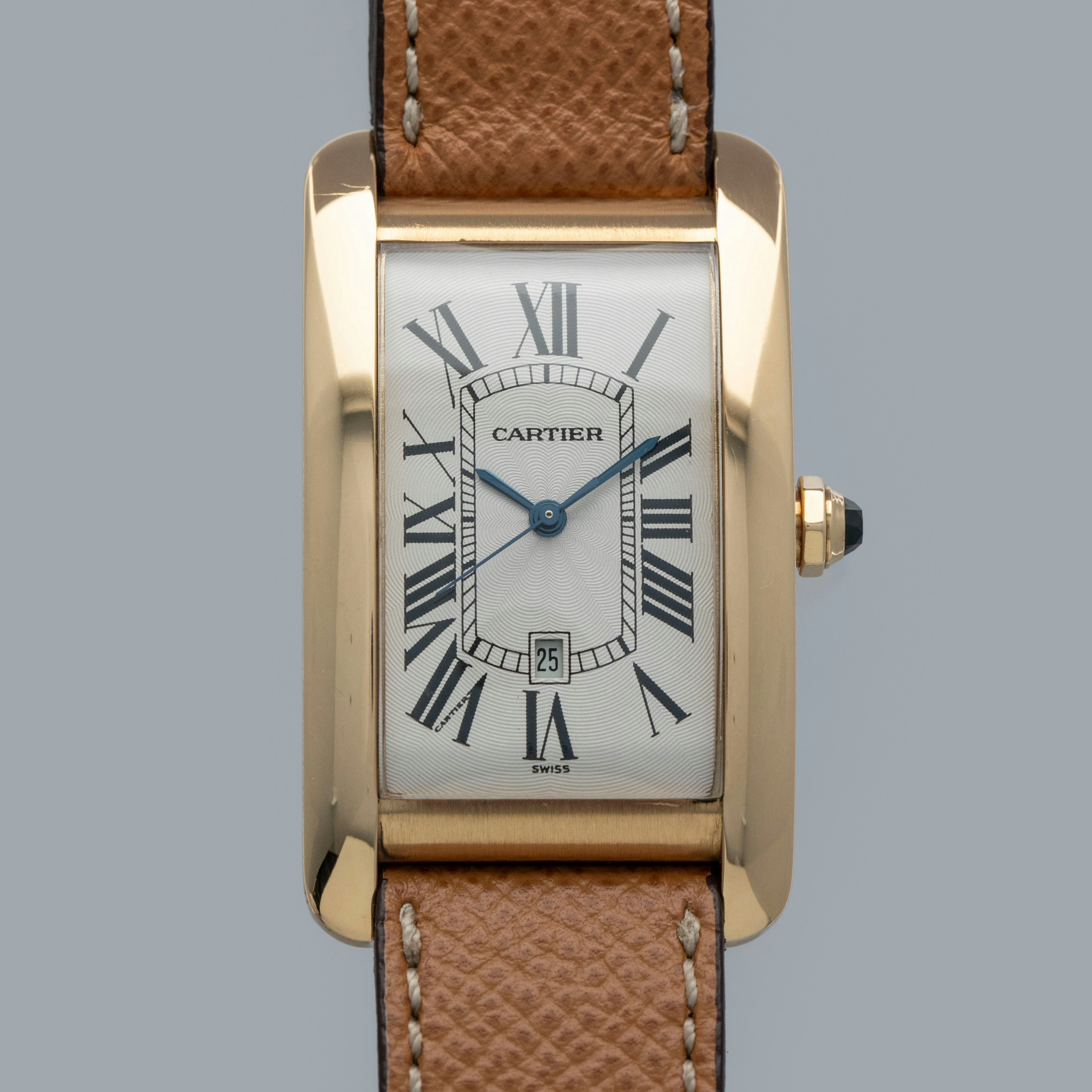 Thumbnail for CARTIER TANK AMERICAINE 1740 18K YG