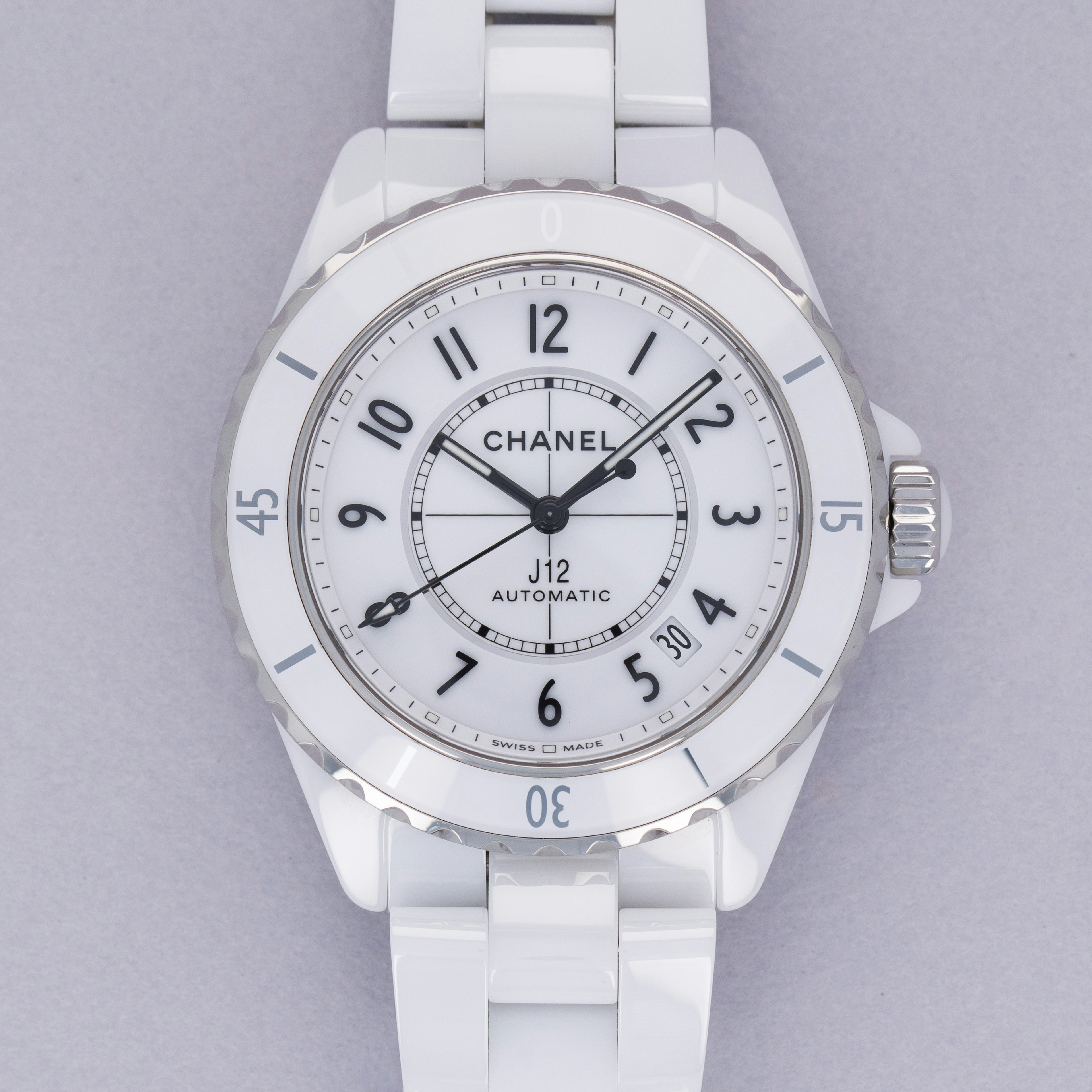 Thumbnail for Chanel J12 Caliber 12.1 H5697 White Ceramic