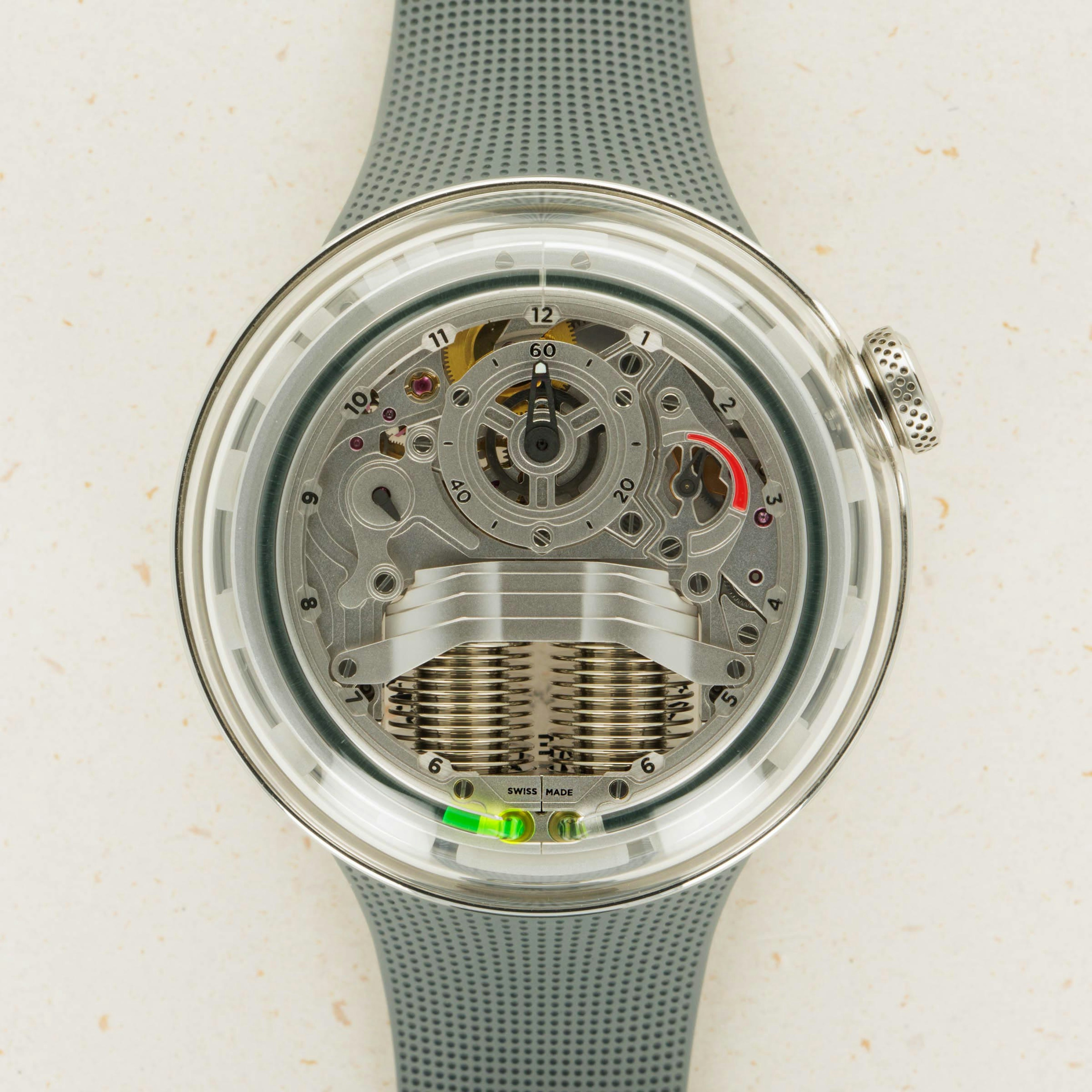 Thumbnail for HYT Retrograde Fluid Hours H02351 Green Limited Edition