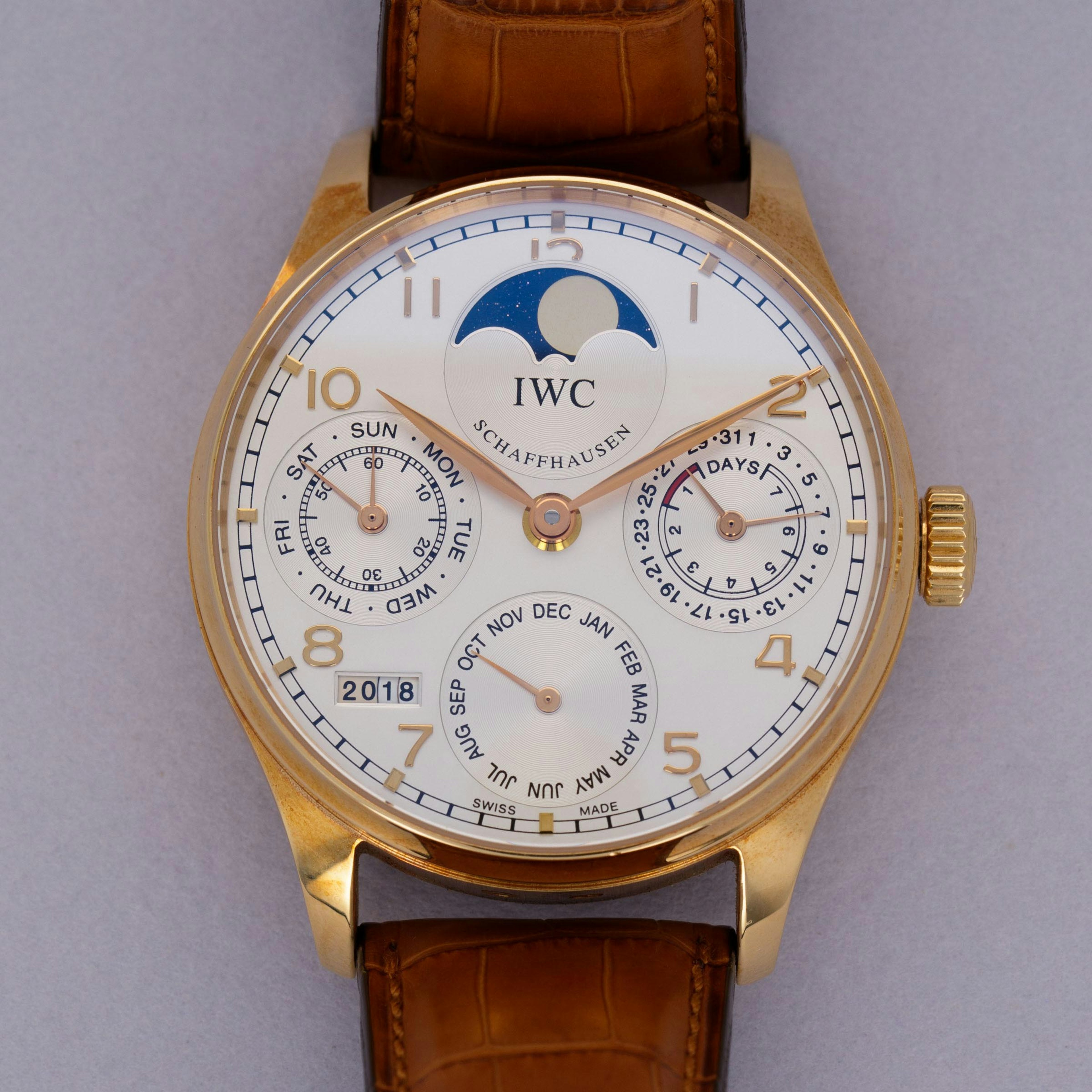Thumbnail for IWC	Portugieser Perpetual Calendar IW502213 18k YG