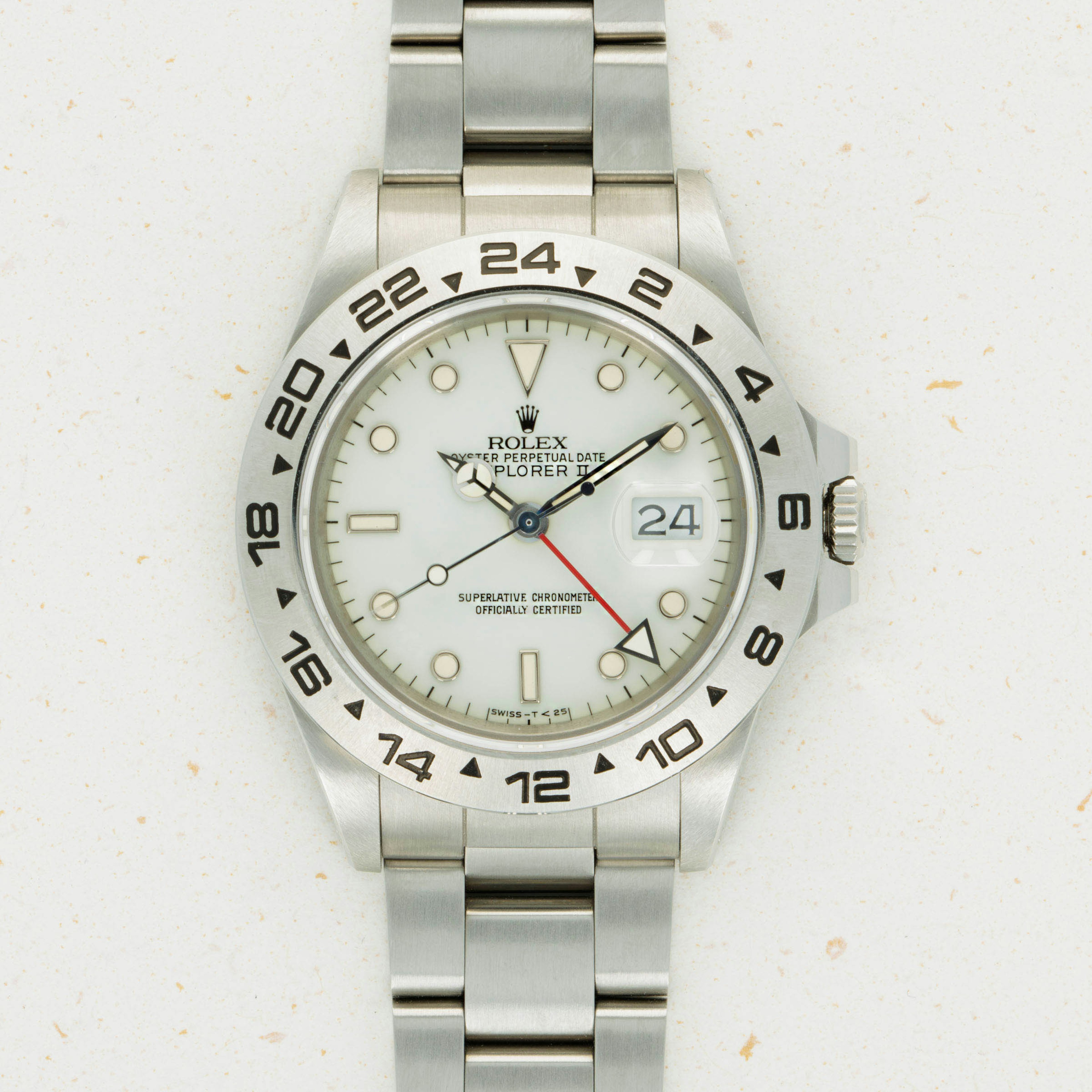 Thumbnail for Rolex Explorer II 16550 Cream Dial Box and Papers