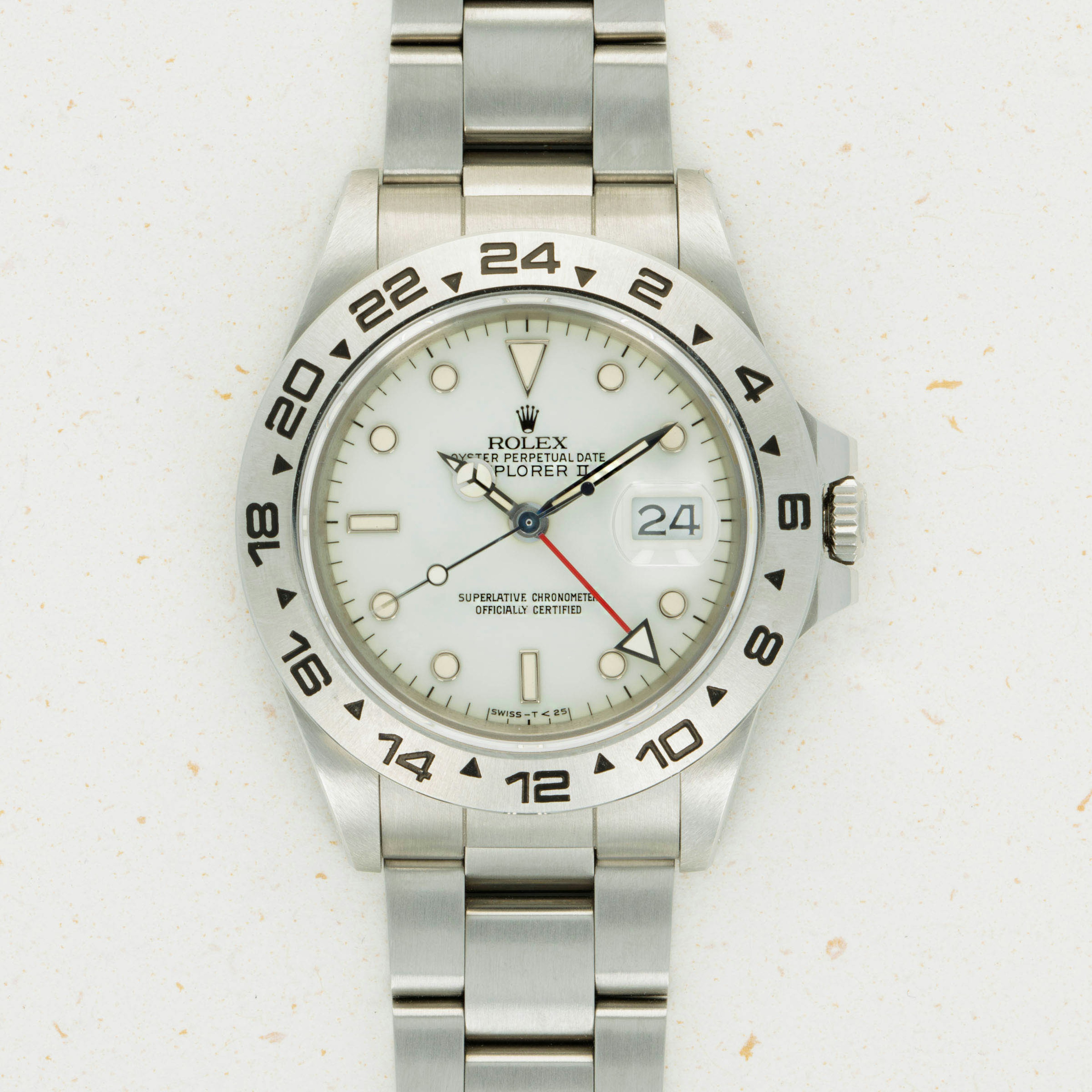 Thumbnail for Rolex Explorer II 16550 Cream Dial Box and Papers