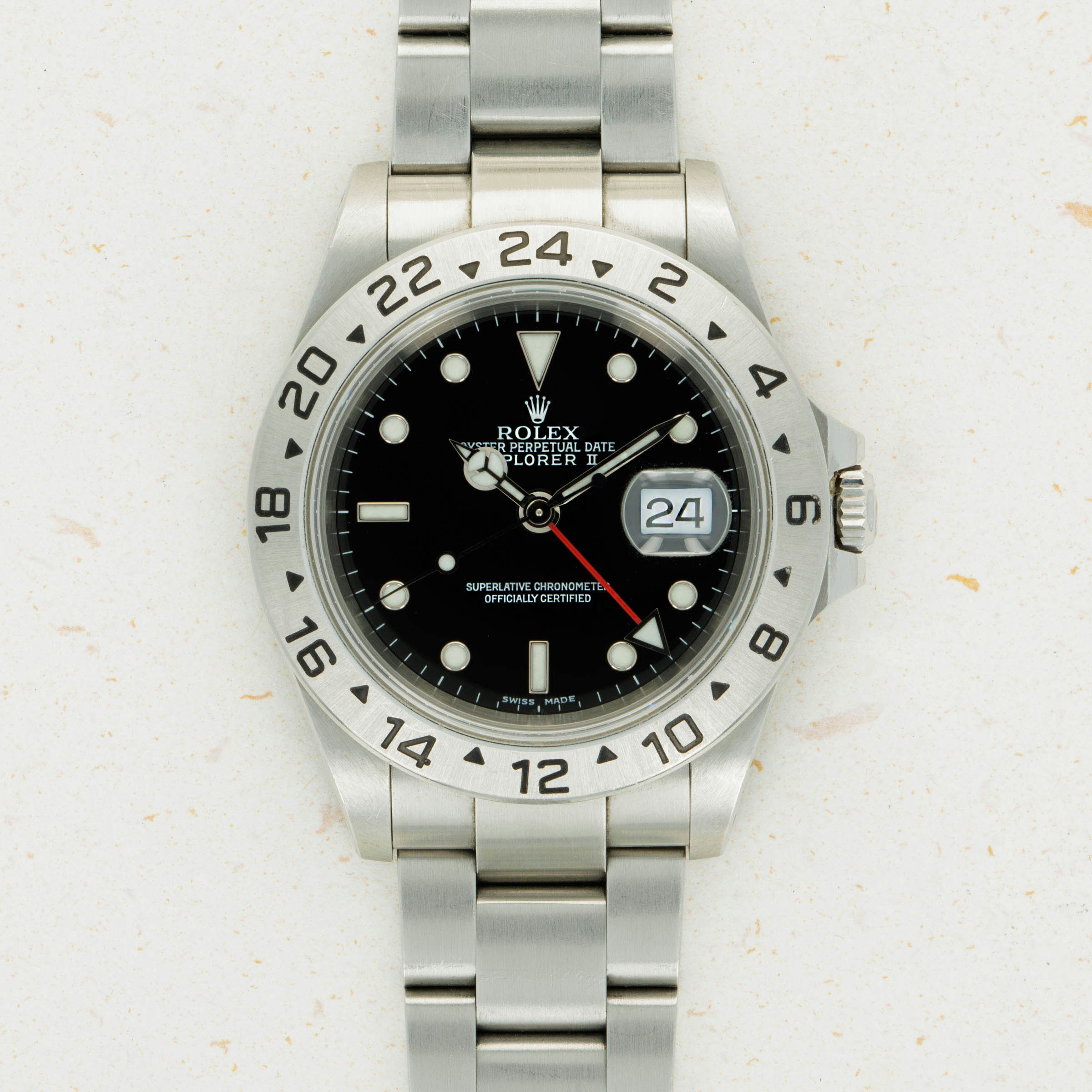 Thumbnail for Rolex Explorer II 16570 Black Dial Box and Papers