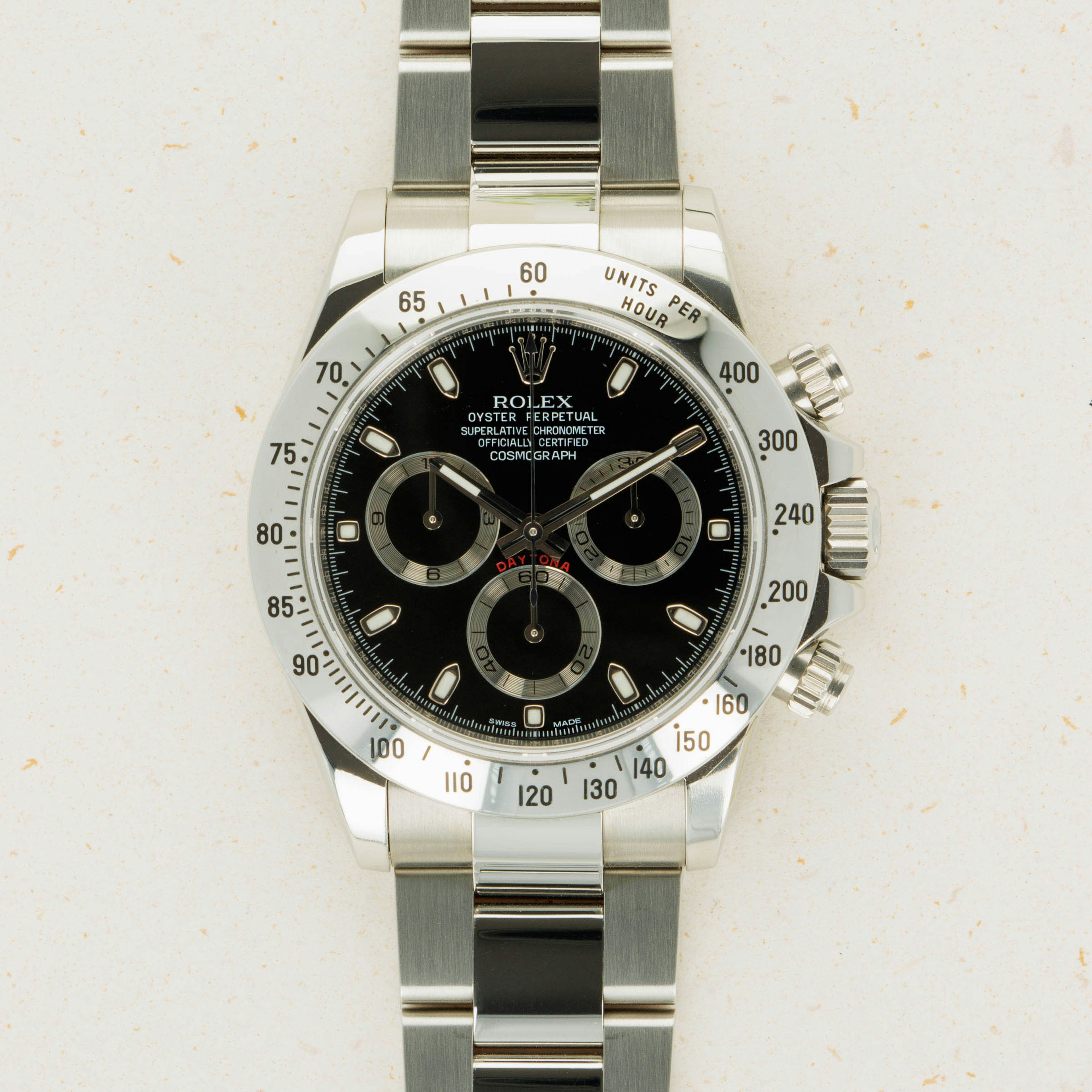 Thumbnail for Rolex Cosmograph Daytona 116520 Black Dial NOS with Guarantee