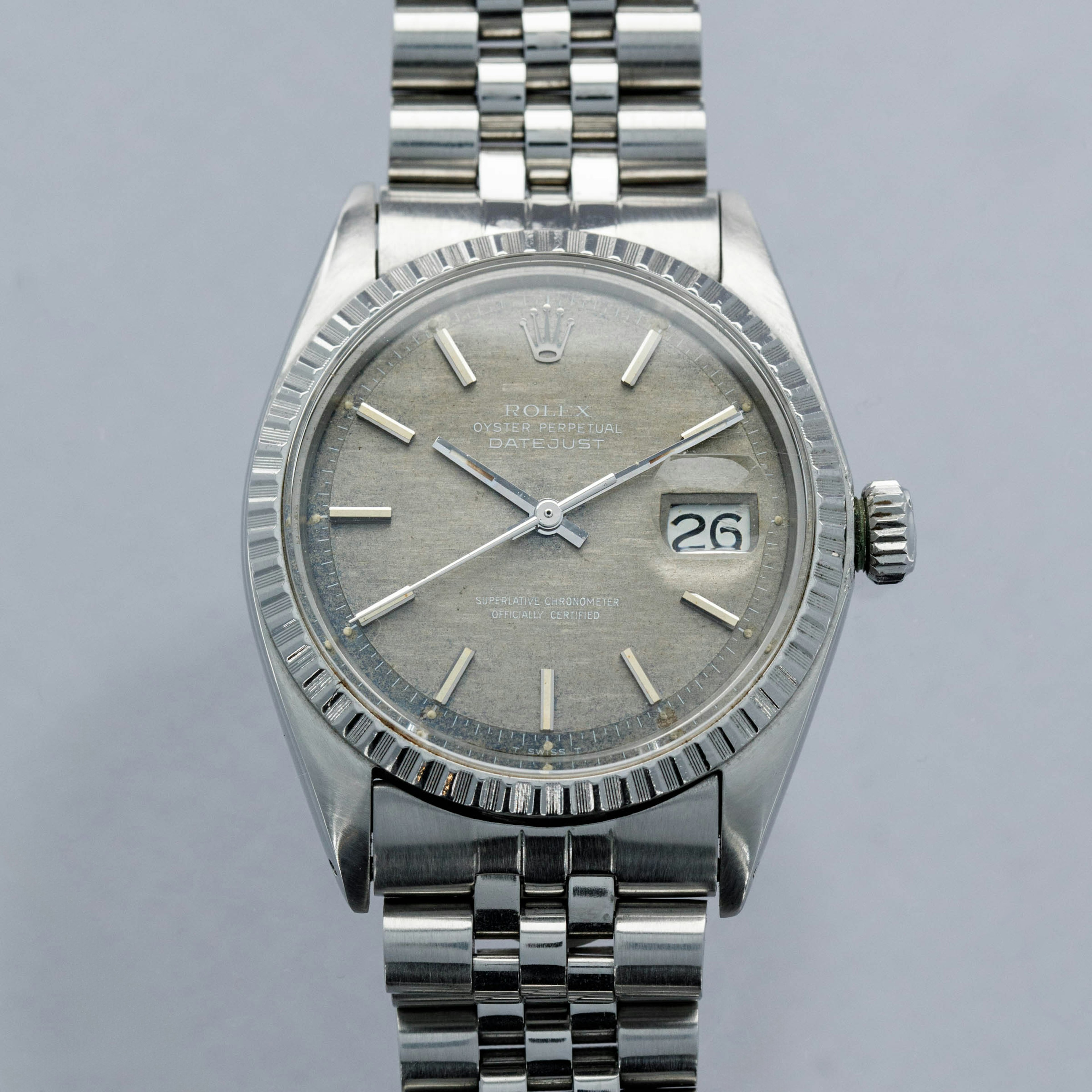 Thumbnail for Rolex Datejust 1603 Faded Blue Dial