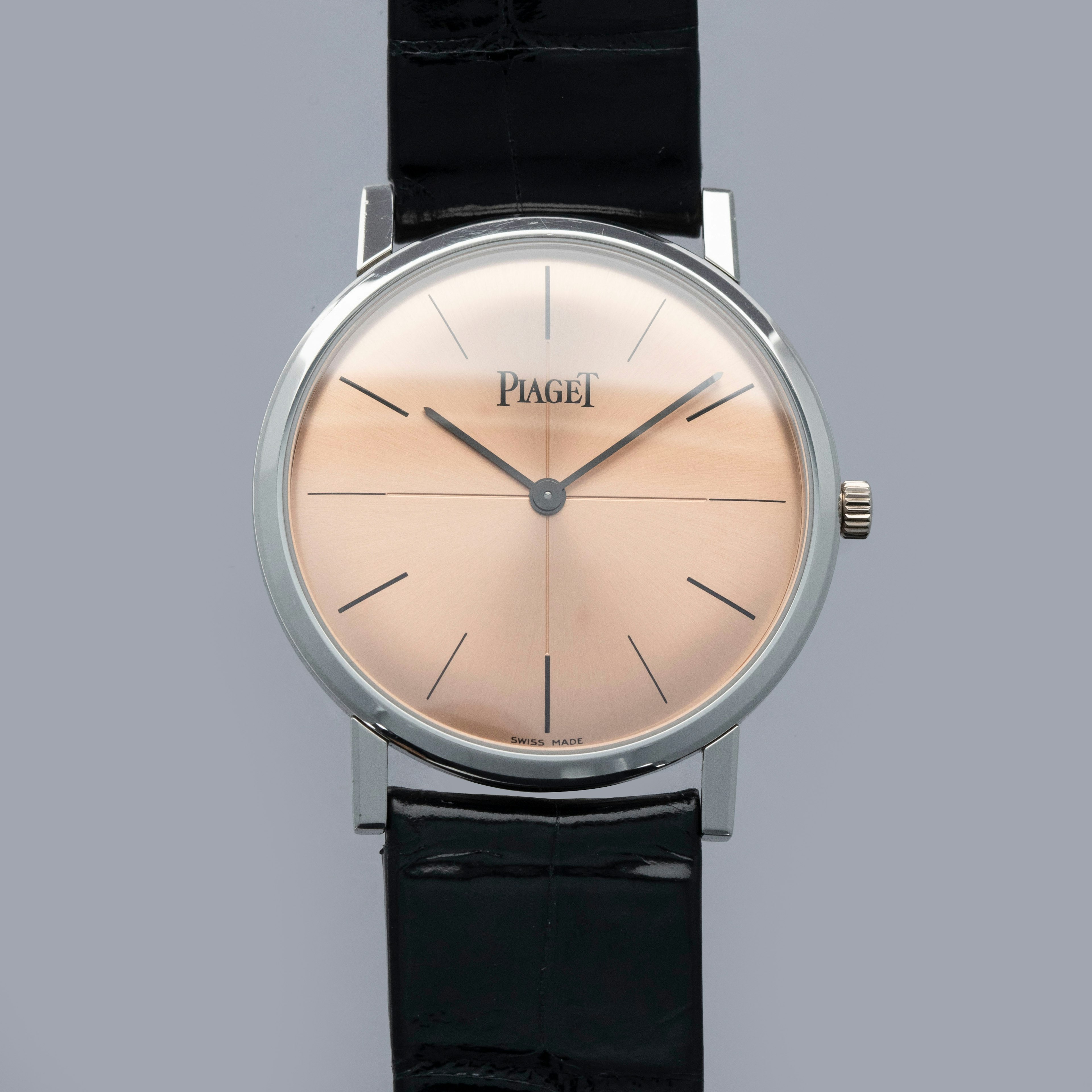 Thumbnail for Piaget Altiplano Ultra Thin 9710 Salmon Dial Platinum