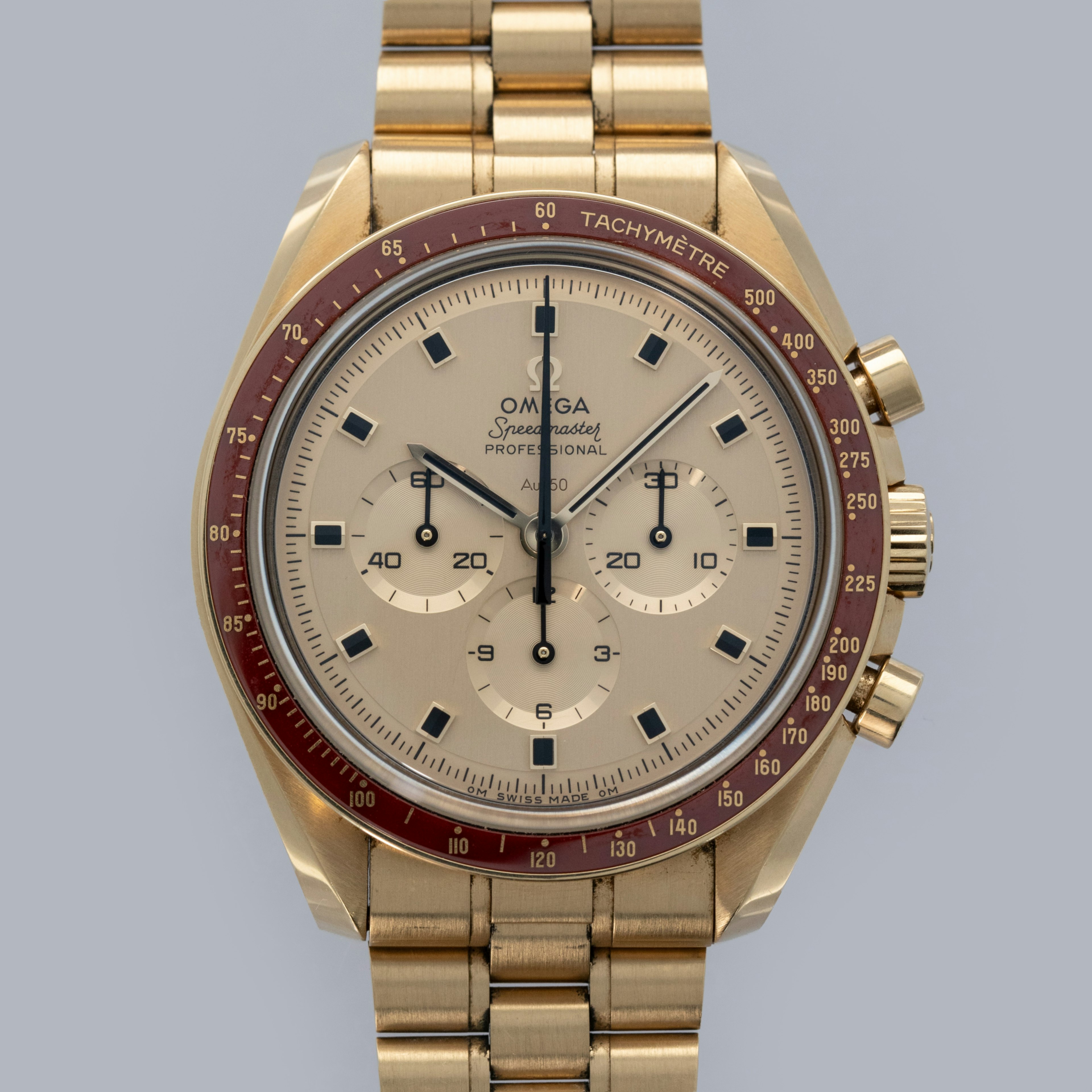 Thumbnail for Omega Speedmaster Professional Anniversary Apollo 11 310.60.42.50.99.001 Moonshine Gold