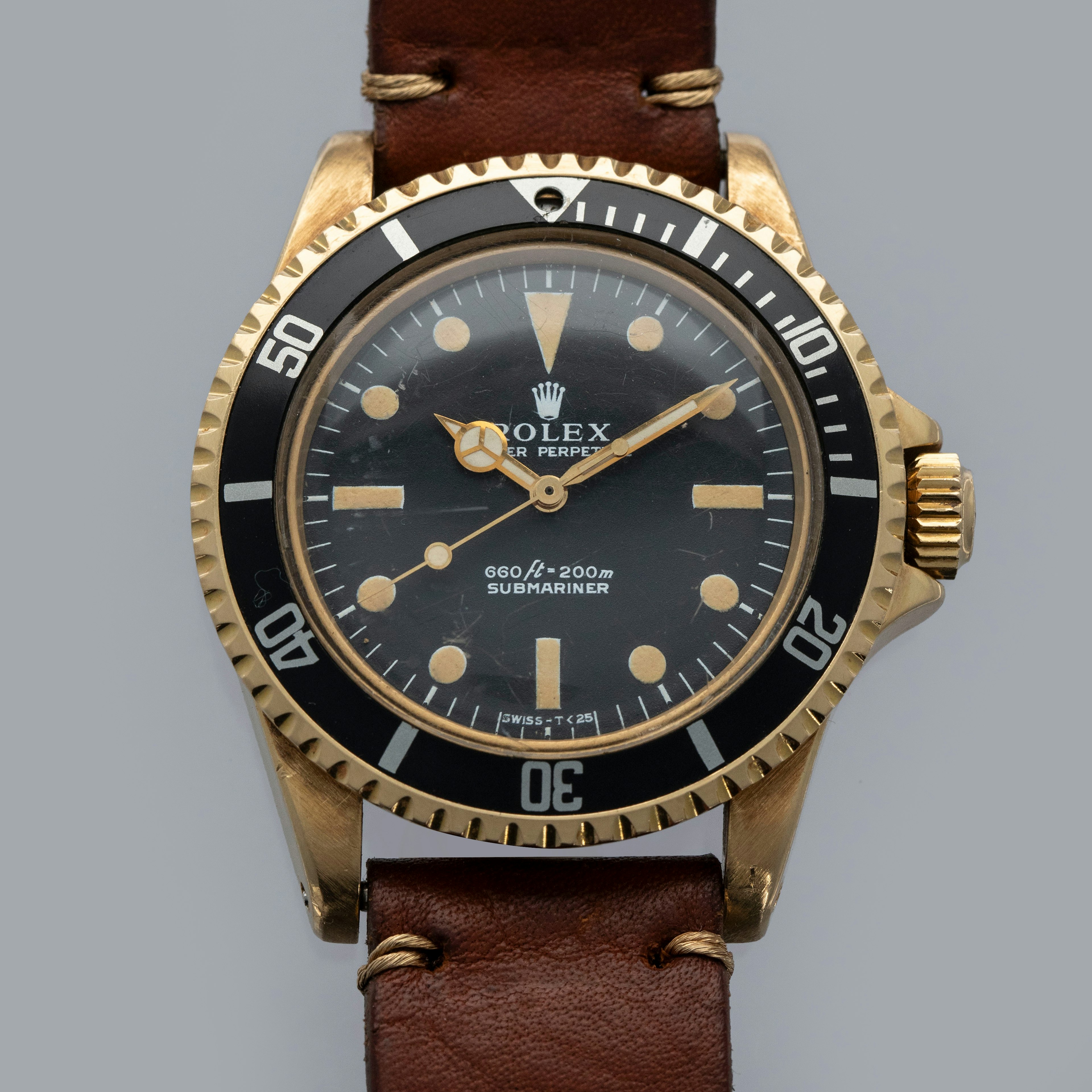 Thumbnail for Rolex Submariner 1680 18K YG "Non-Date Conversion"
