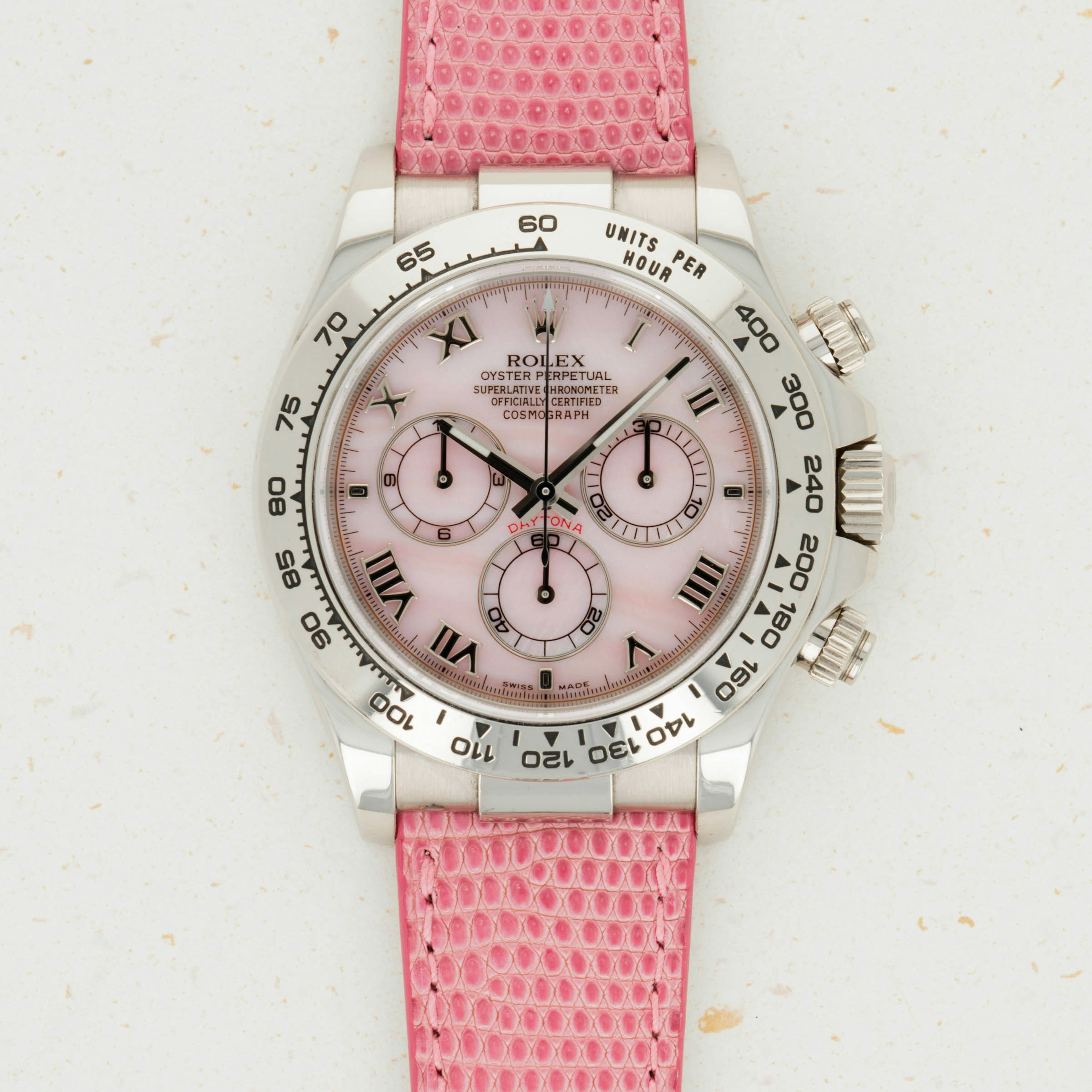 Thumbnail for Rolex Beach Daytona 116519 Pink Dial