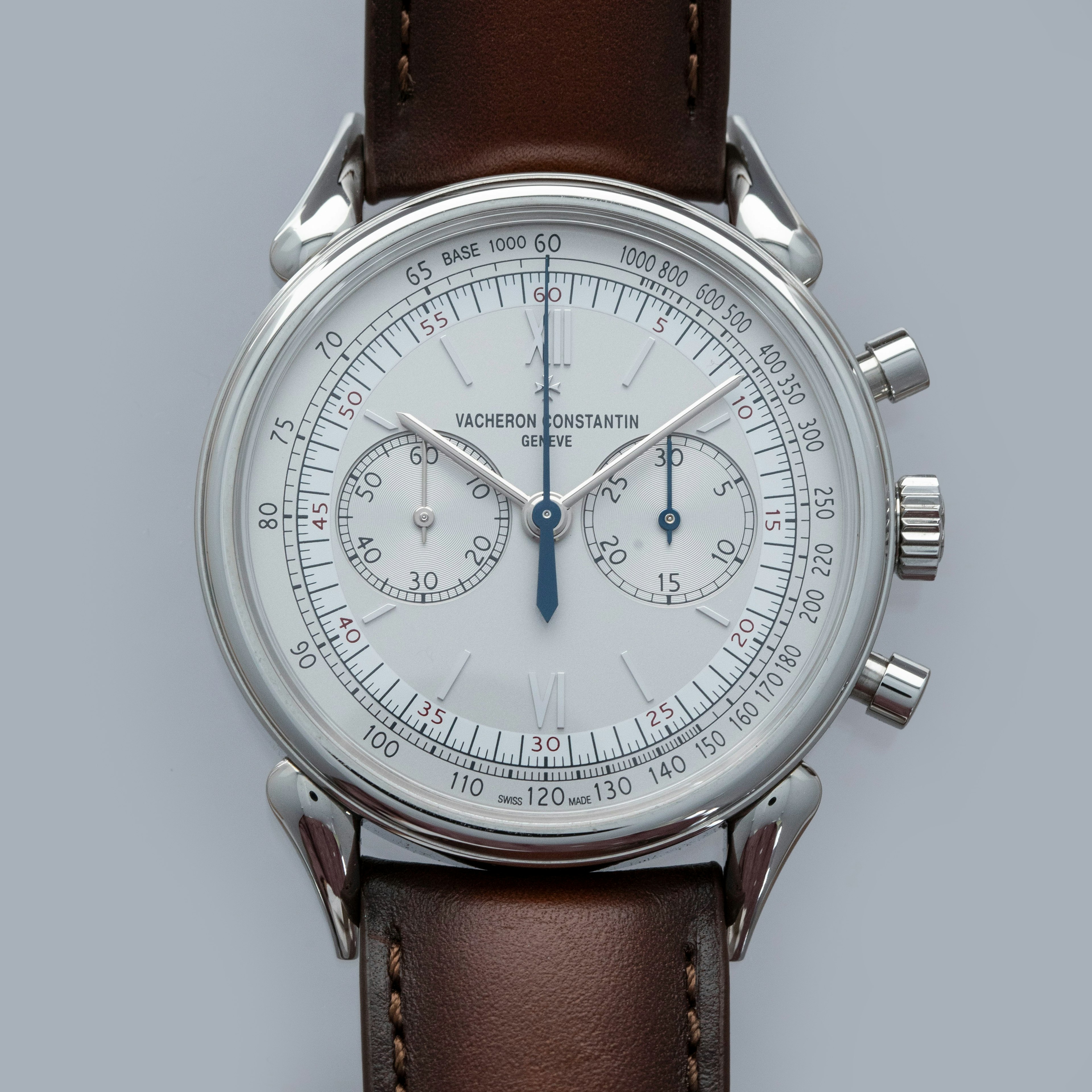 Thumbnail for Vacheron Constantin Historiques Cornes de Vache Chronograph 5000H Stainless Steel