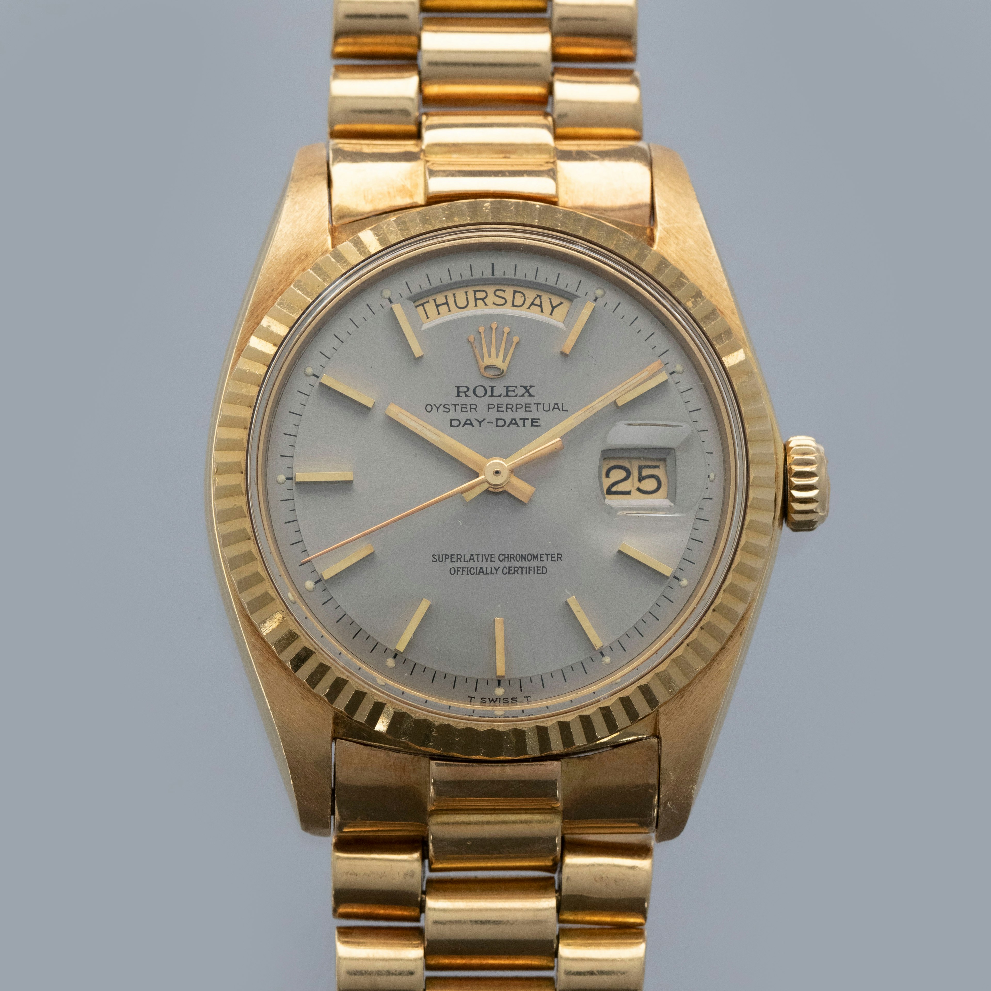 Thumbnail for Rolex Day-Date 1803 Slate Dial 18k YG
