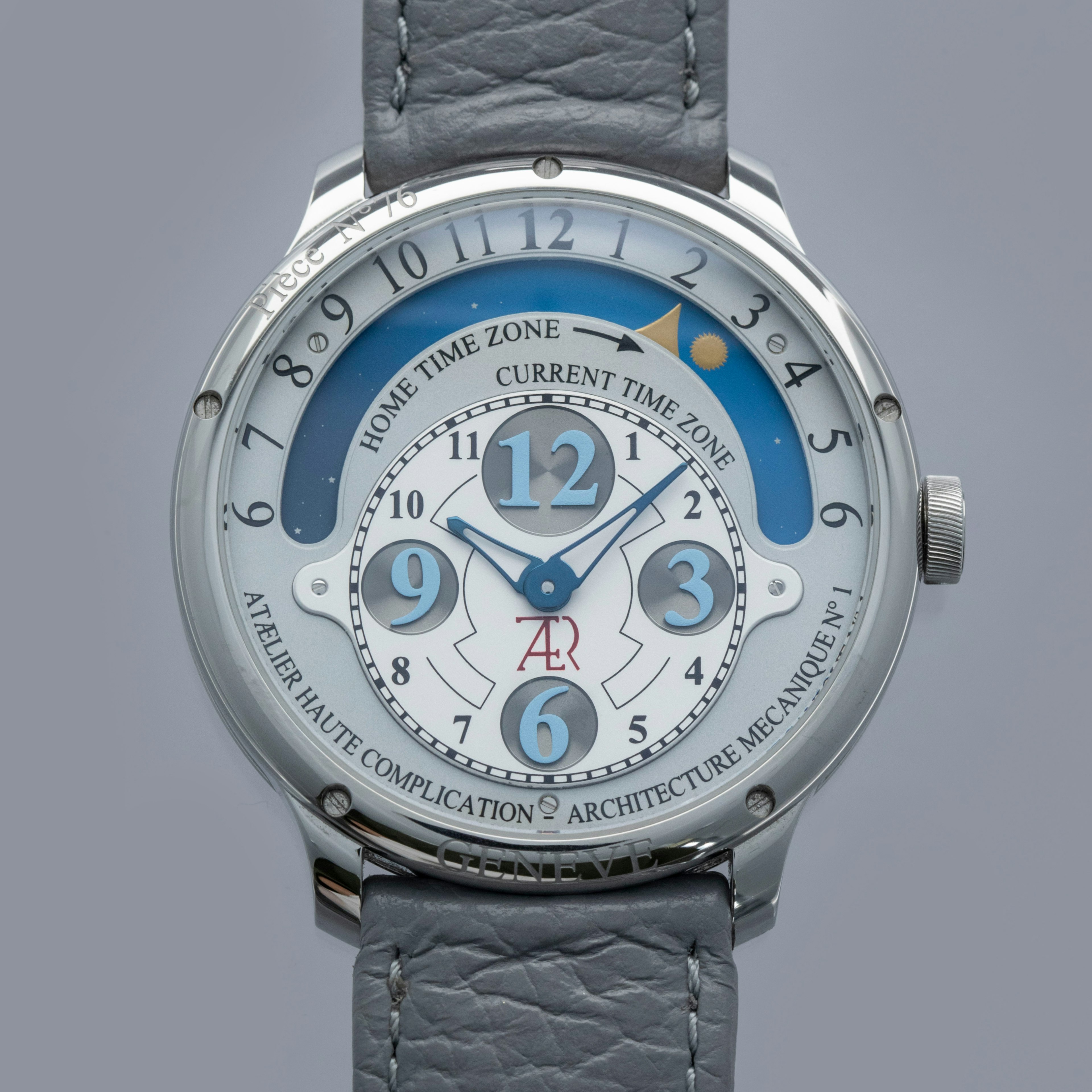 Thumbnail for Ataelier Haute Complication Dual Time Stainless Steel 