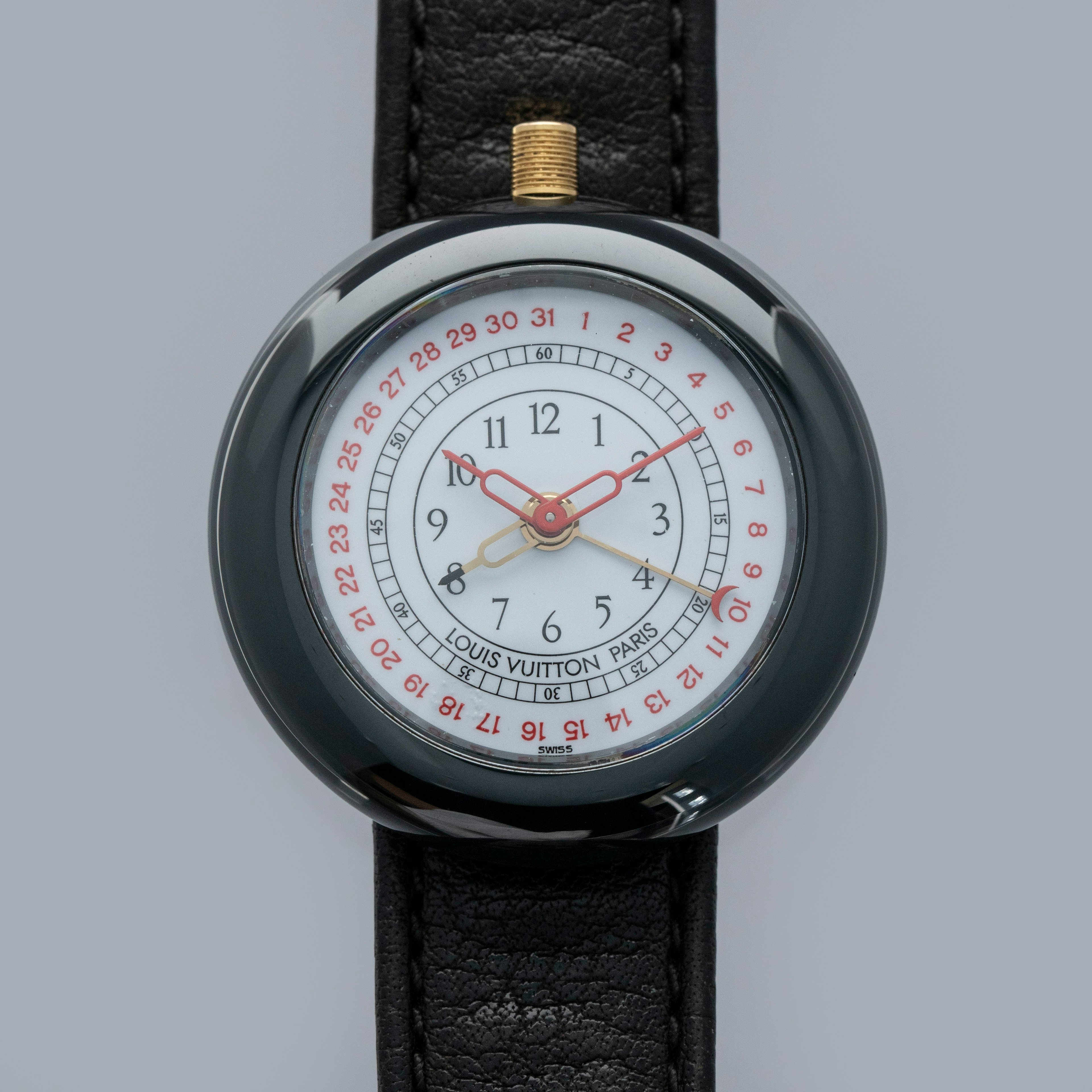 LOUIS VUITTON 時計　Q1E01 Louis Vuitton Q1E01 Quartz Steel Fair for $1,159 for sale from a