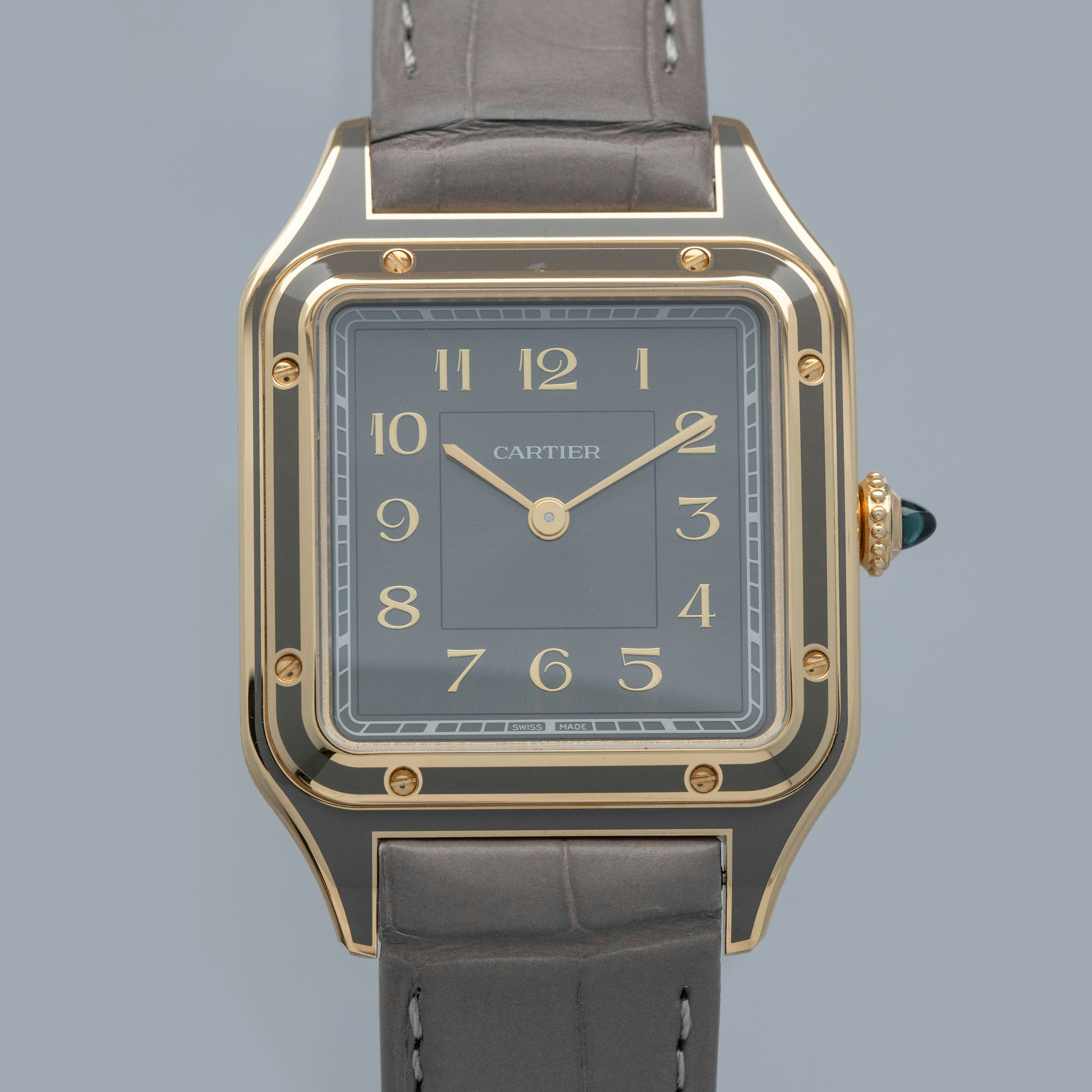 Thumbnail for Cartier Santos Dumont Lacquer Case WGSA0097 18k YG