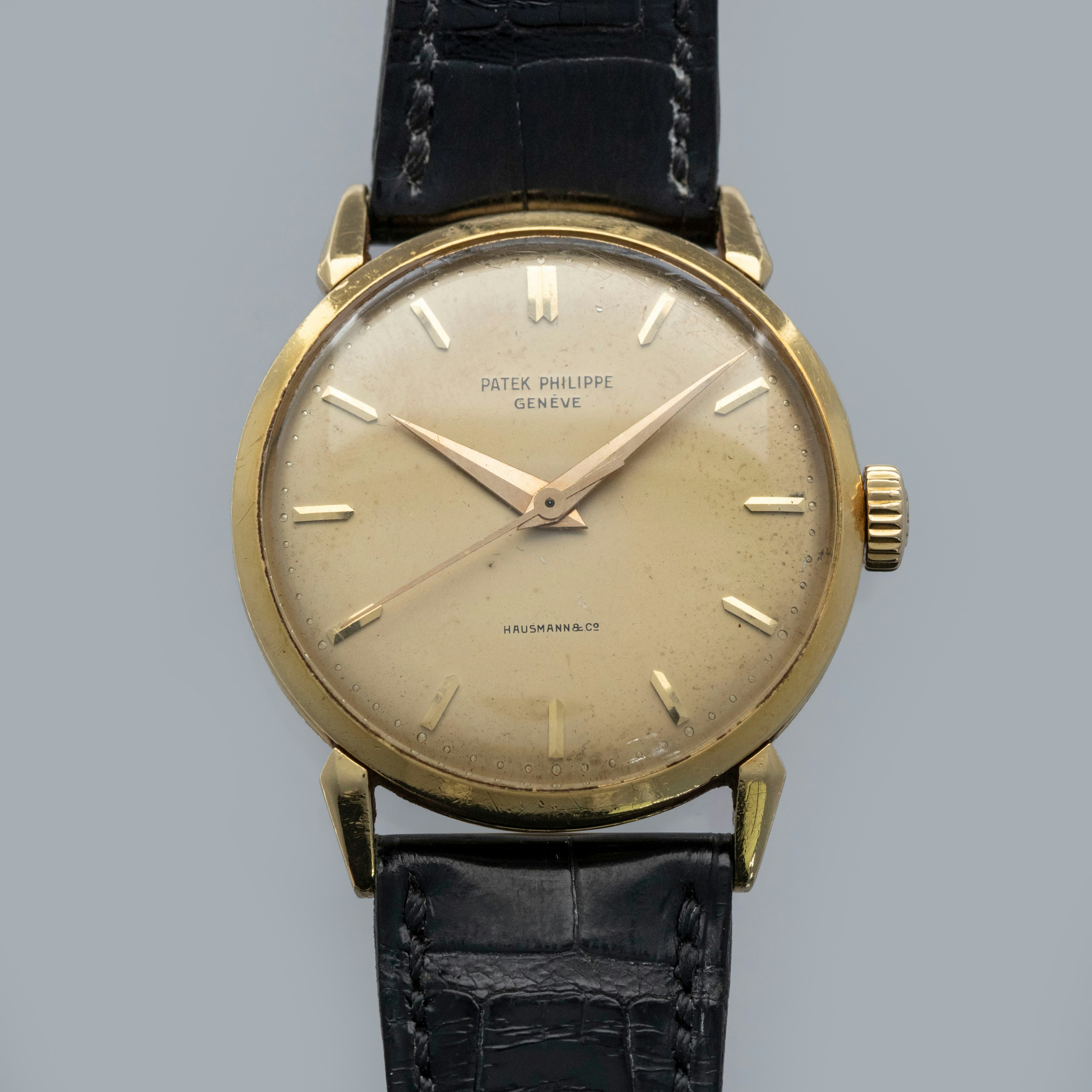 Thumbnail for Patek Philippe Calatrava 1578 Center Seconds Retailed by Hausmann & Co. 18k YG
