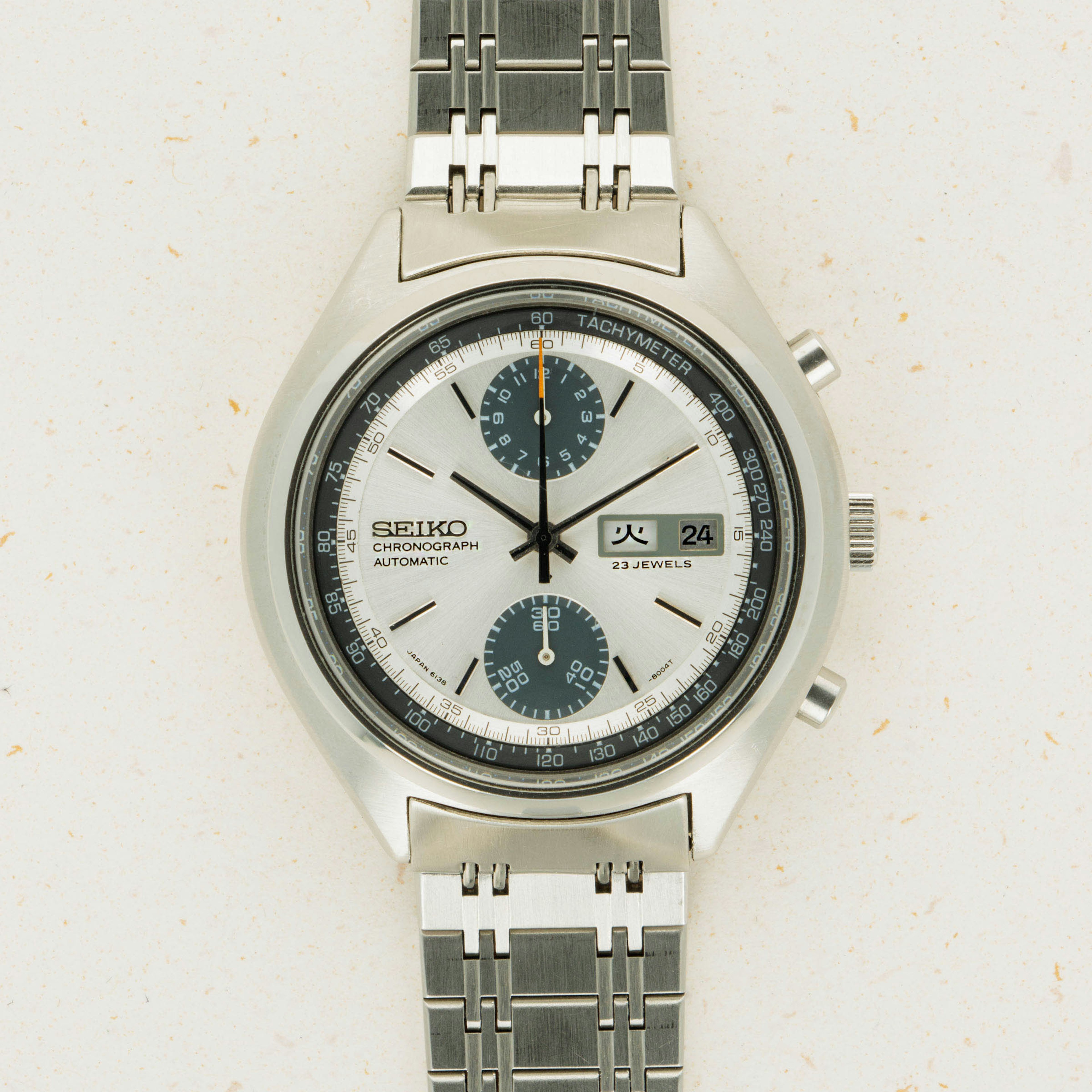 Thumbnail for Seiko Baby Panda Chronograph 6138-8001 Box and Accessories 