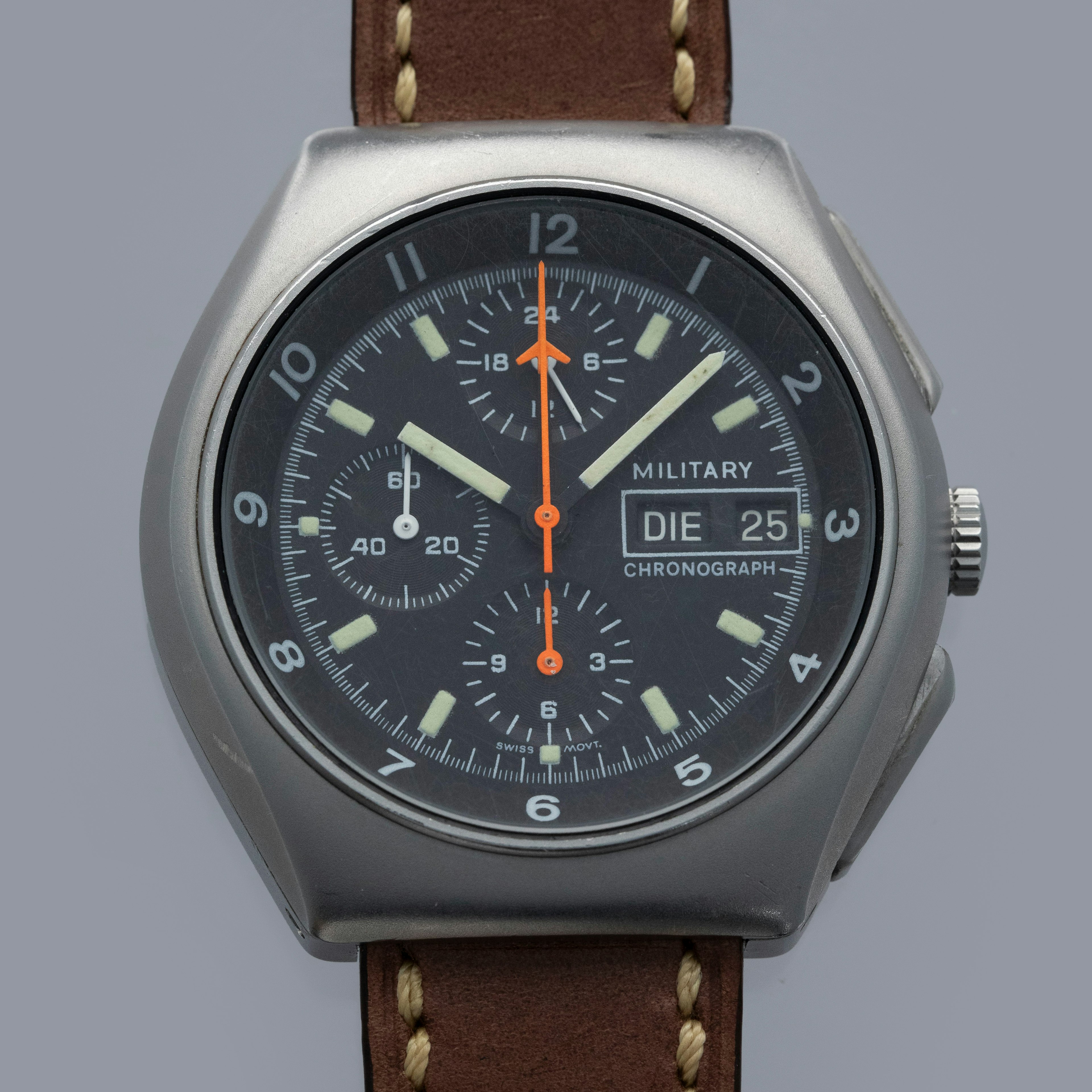Thumbnail for Tutima Military Chronograph 798 Stainless Steel