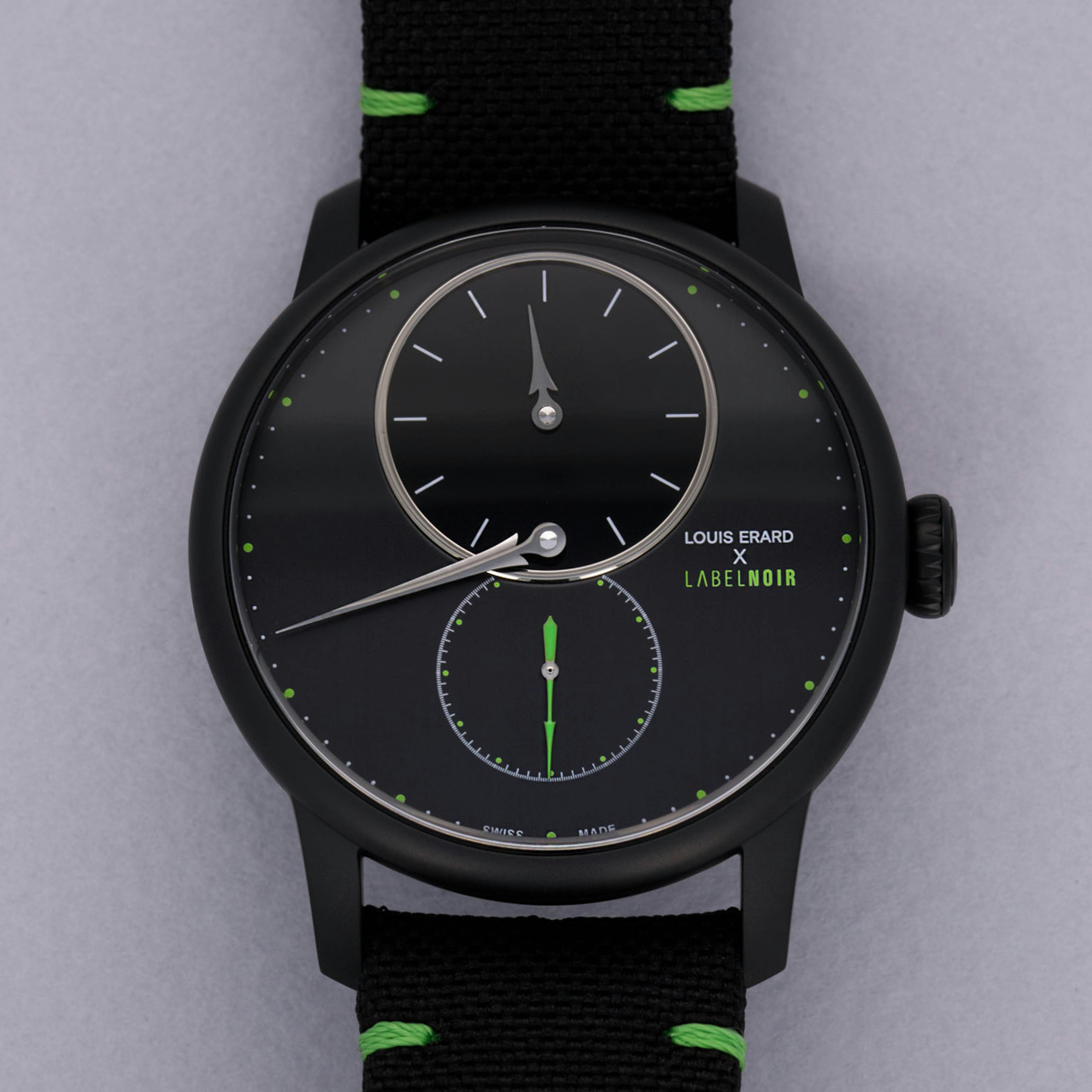 Thumbnail for Louis Erard x Label Noir Le Régulateur PVD 85237NN57