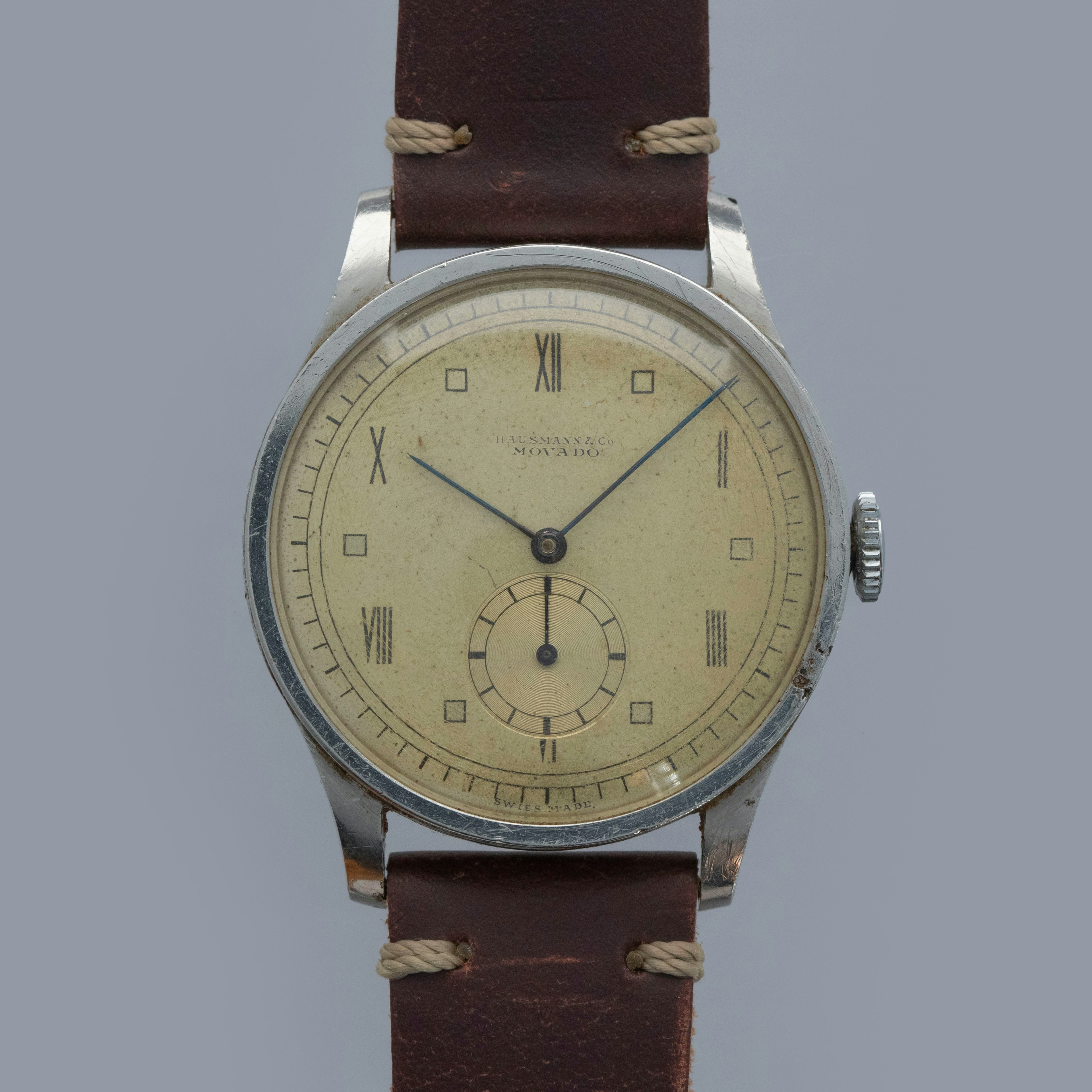 Thumbnail for Movado Manual Wind 12747 Cal. 75 Big Calatrava Retailed by Hausman & Co.