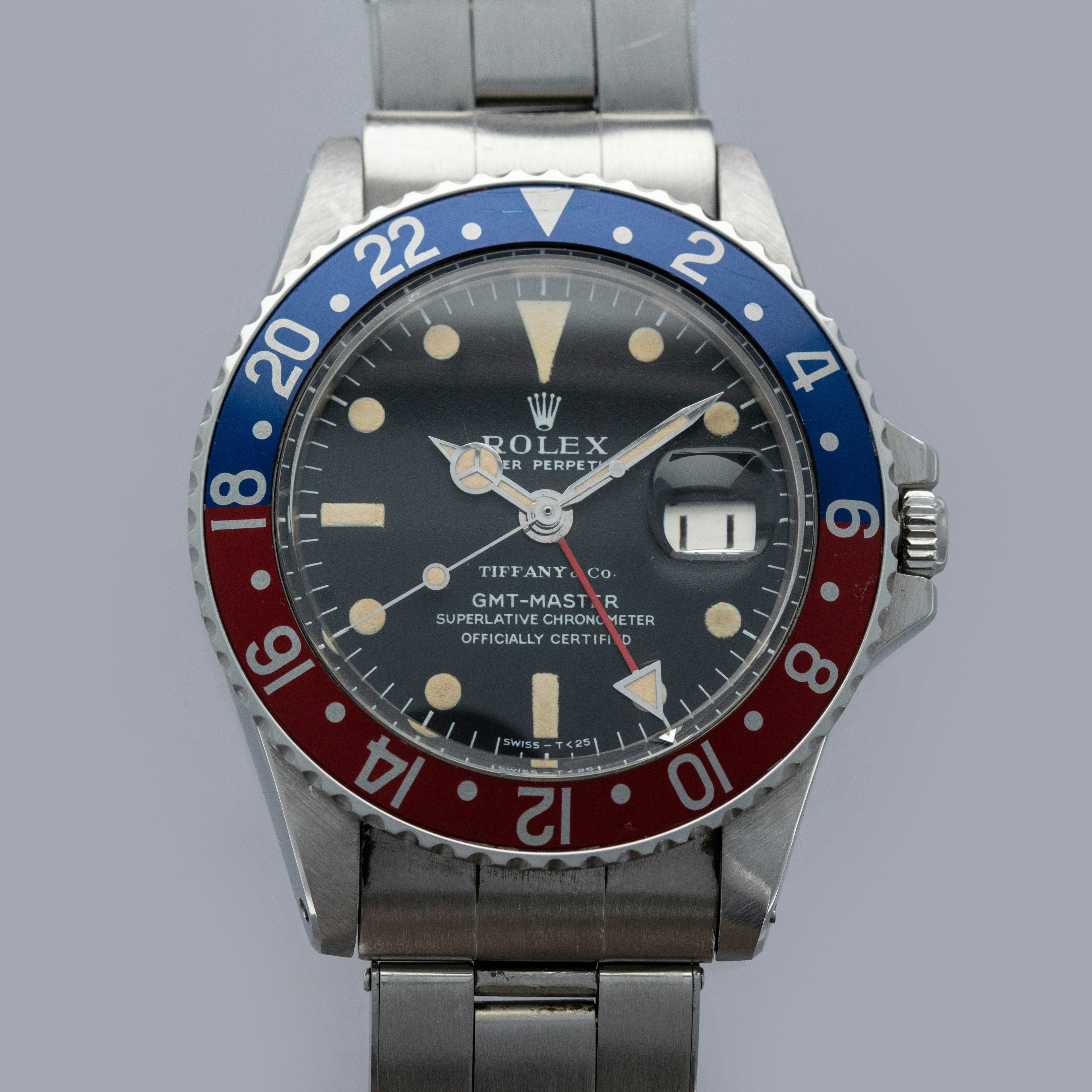 Thumbnail for Rolex GMT-Master 1675 Mk 1 Matte DIal Retailed by Tiffany & Co.