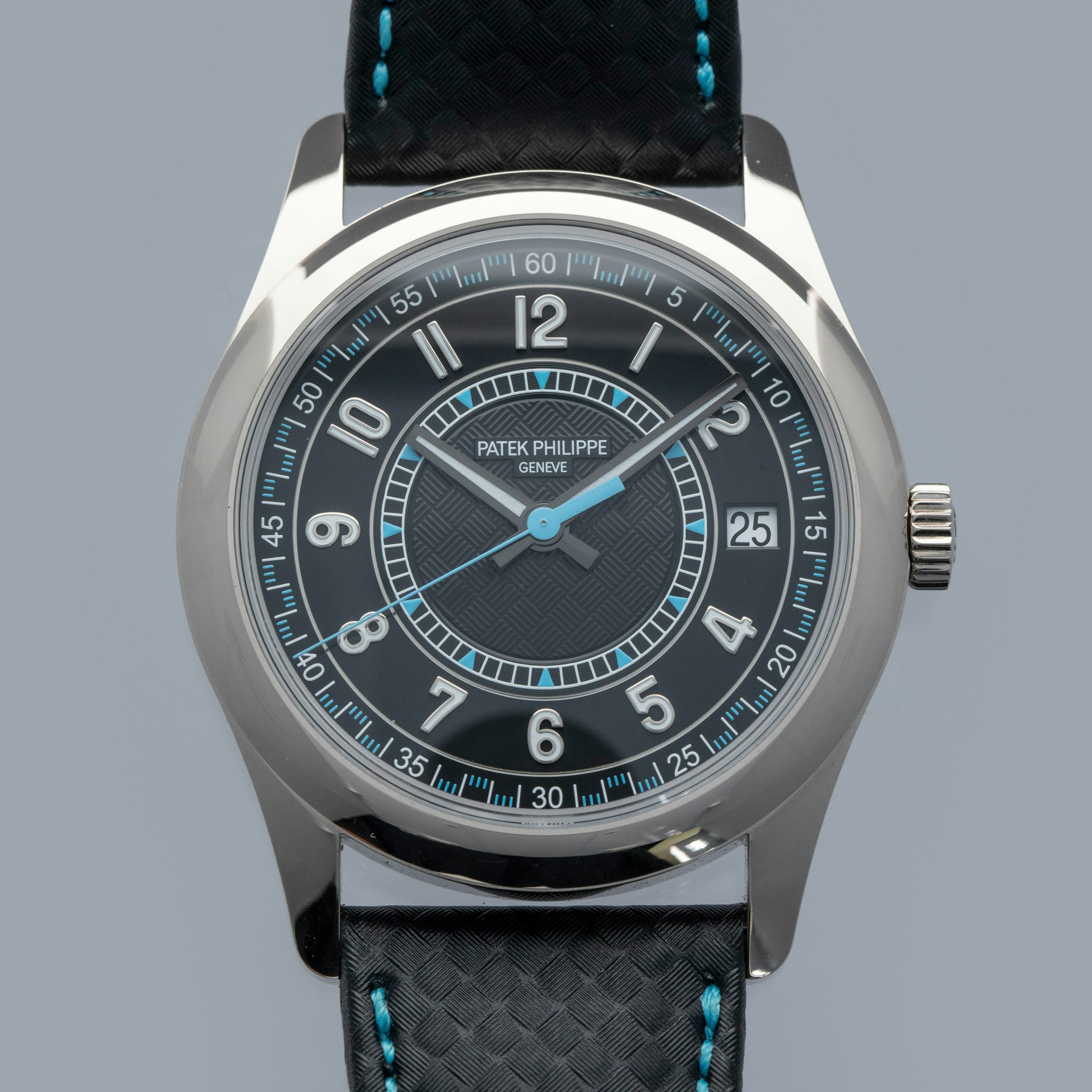 Thumbnail for Patek Philippe Calatrava 6007G-011 Blue Accents 18k WG
