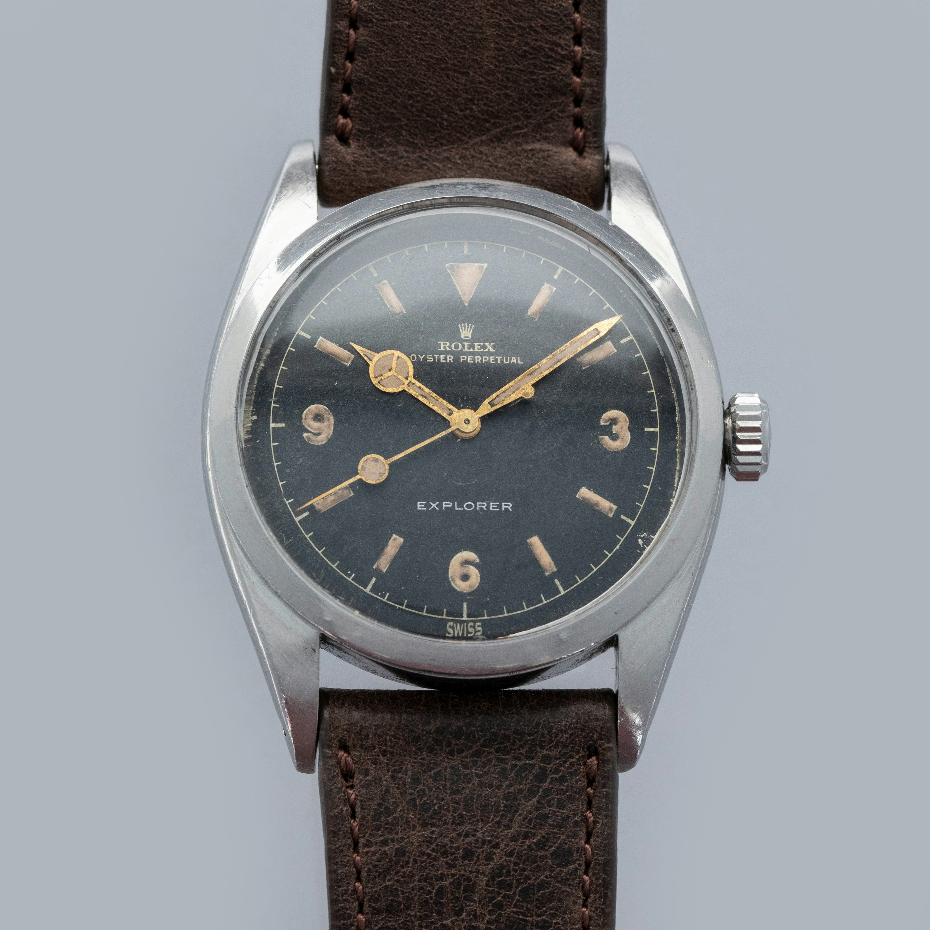 Thumbnail for Rolex Explorer 6150 Gilt Chapter Ring DIal