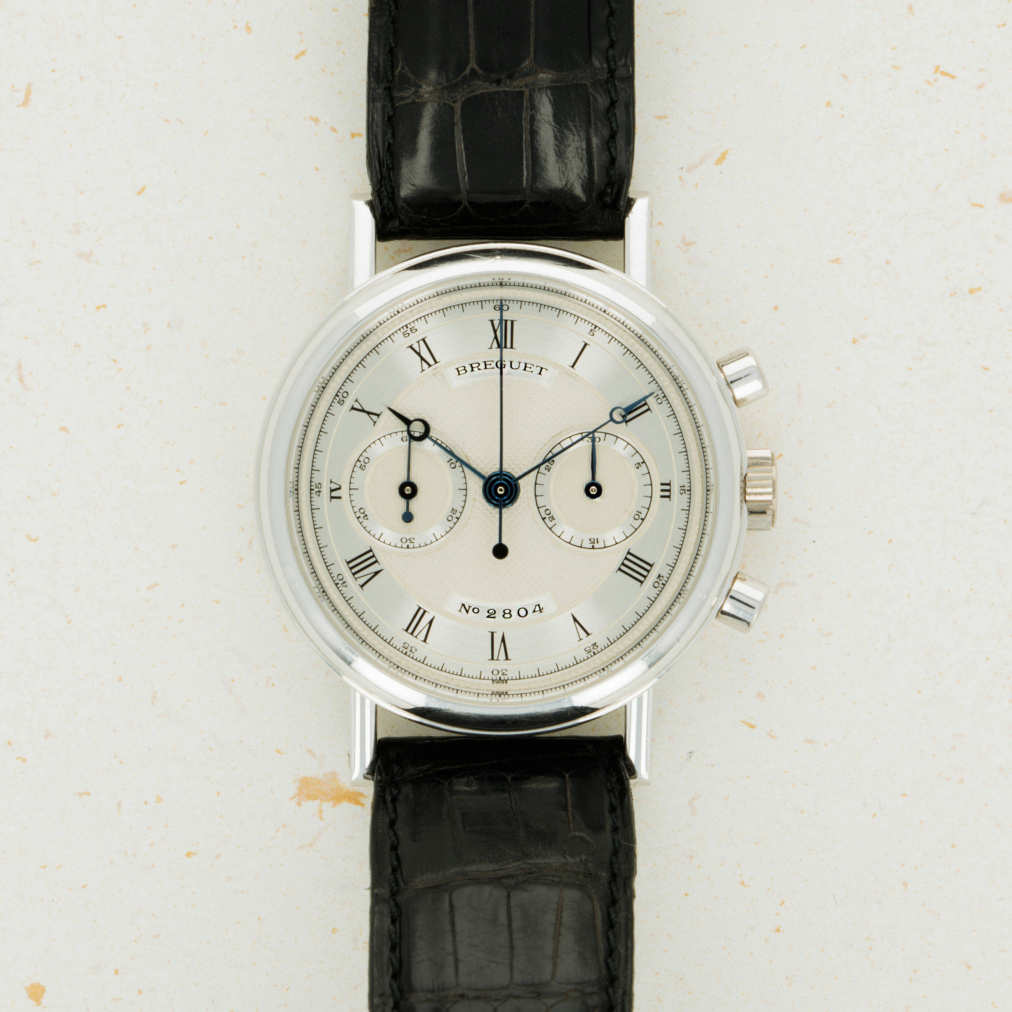 Breguet Classique Chronograph White Gold 3237 Auctions Loupe This