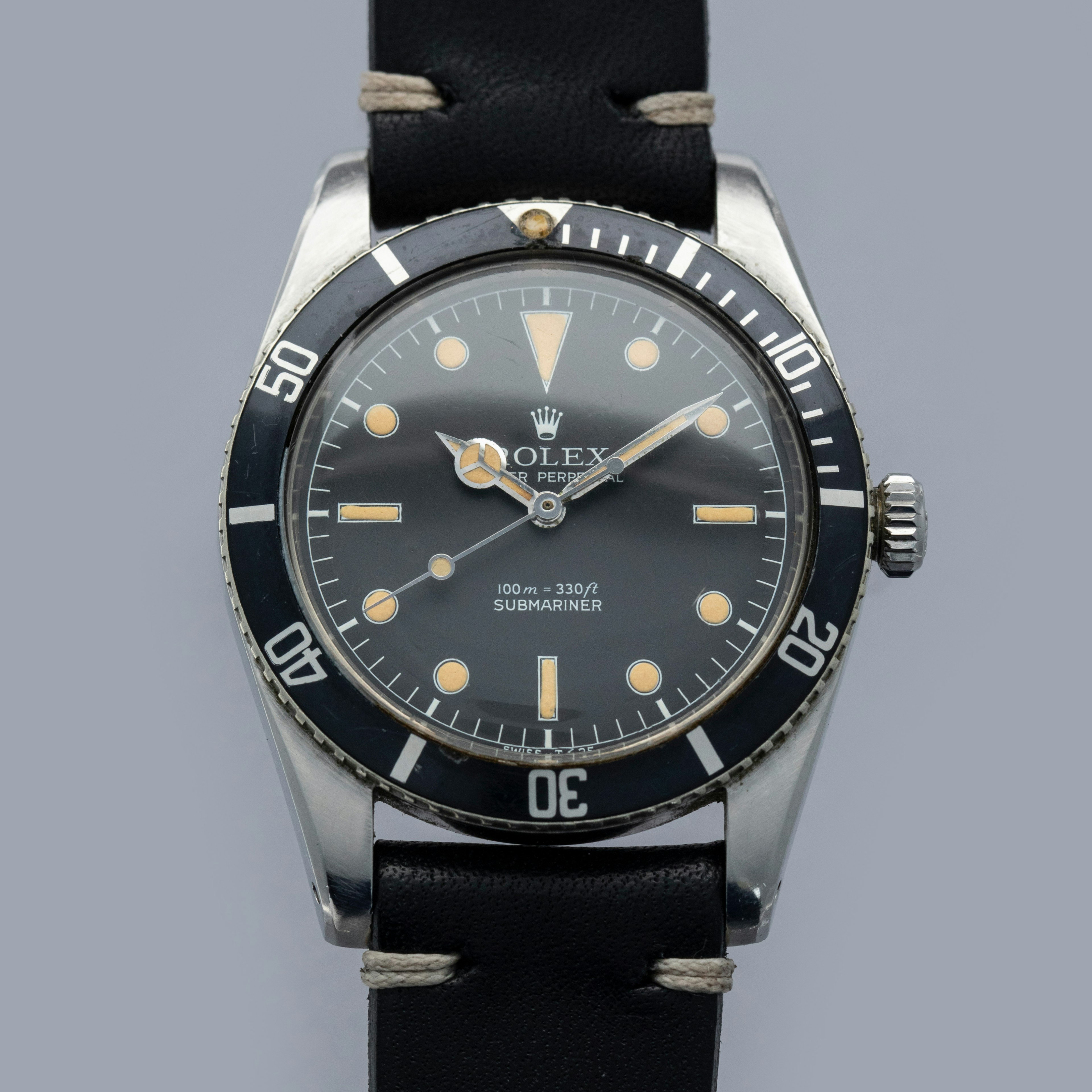 Thumbnail for Rolex Submariner 6536-1 No Crownguard James Bond Service Dial 