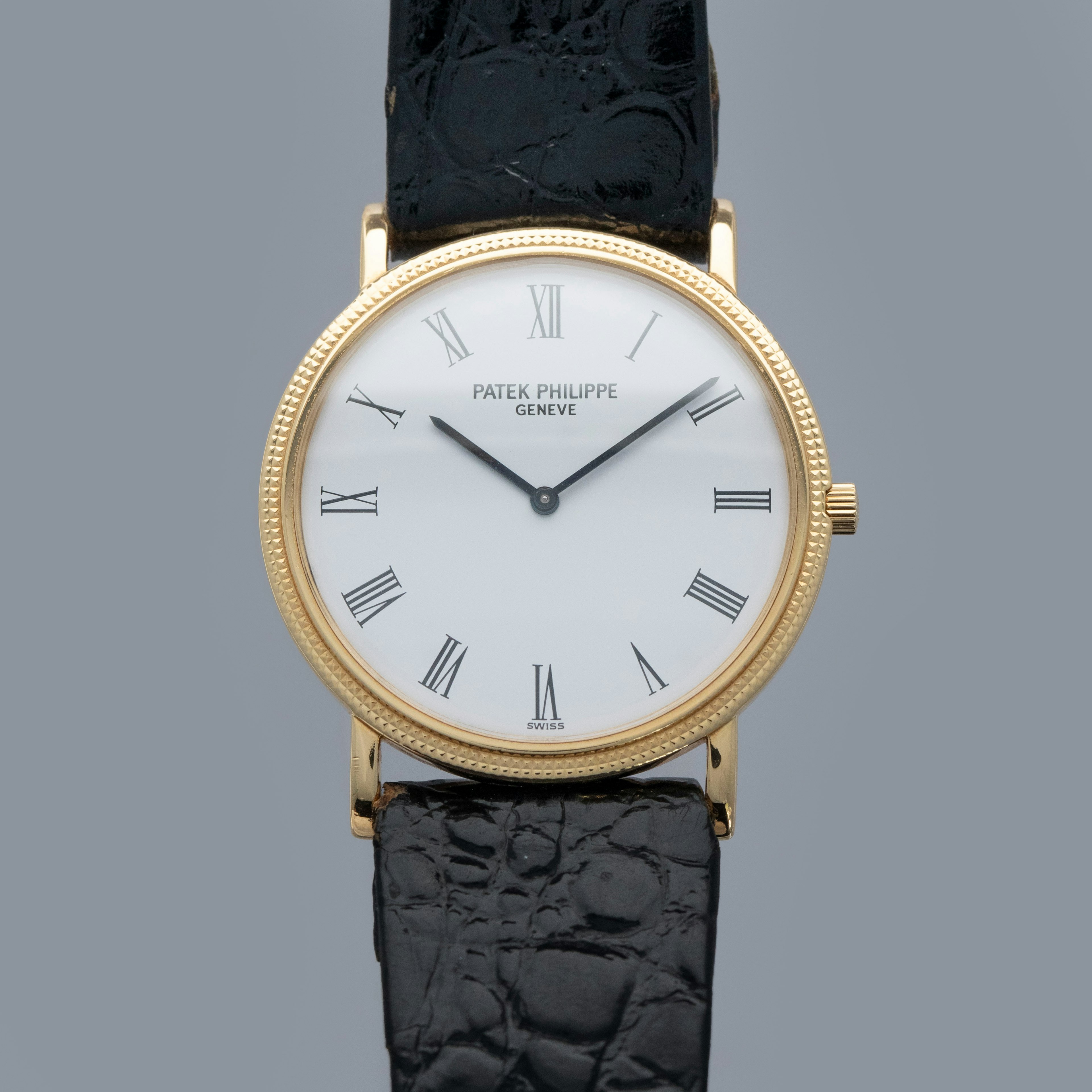 Thumbnail for PATEK PHILIPPE EXTRA-THIN CALATRAVA 3520D WHITE ROMAN DIAL 18K YG