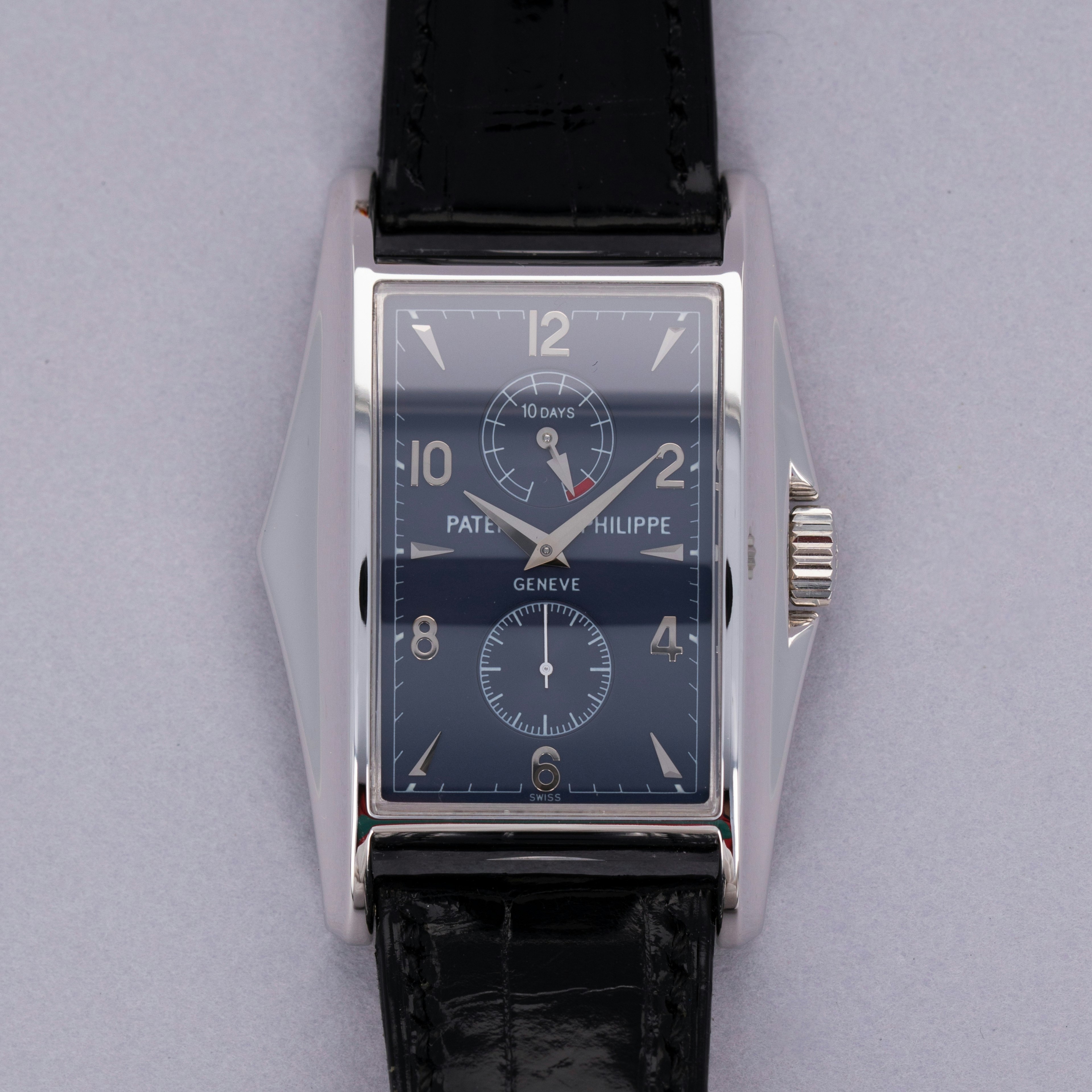Thumbnail for Patek Philippe 10-Day 5100G-001 Blue Dial 18k WG