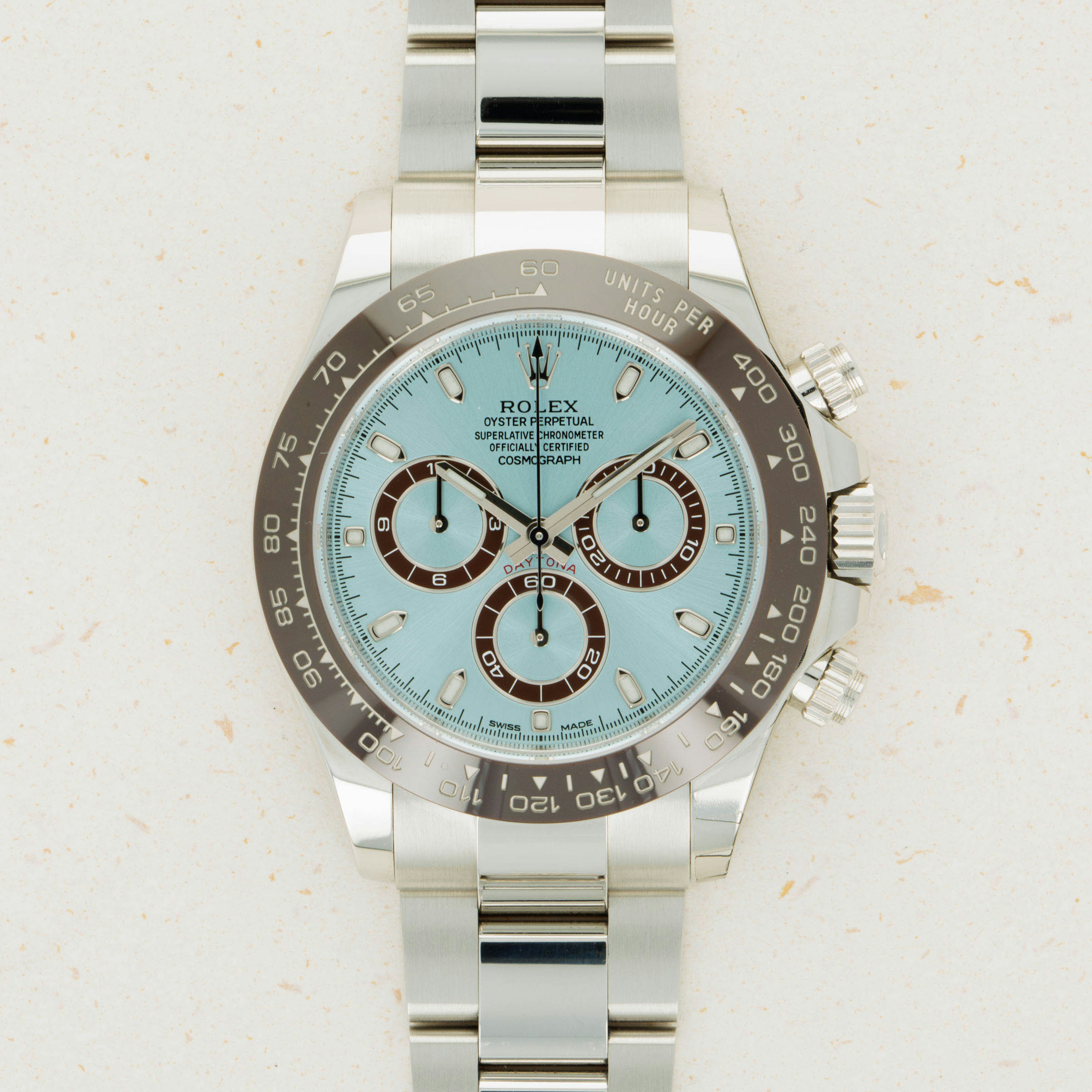 Thumbnail for Rolex Daytona 116506 Platinum Ice Blue Dial