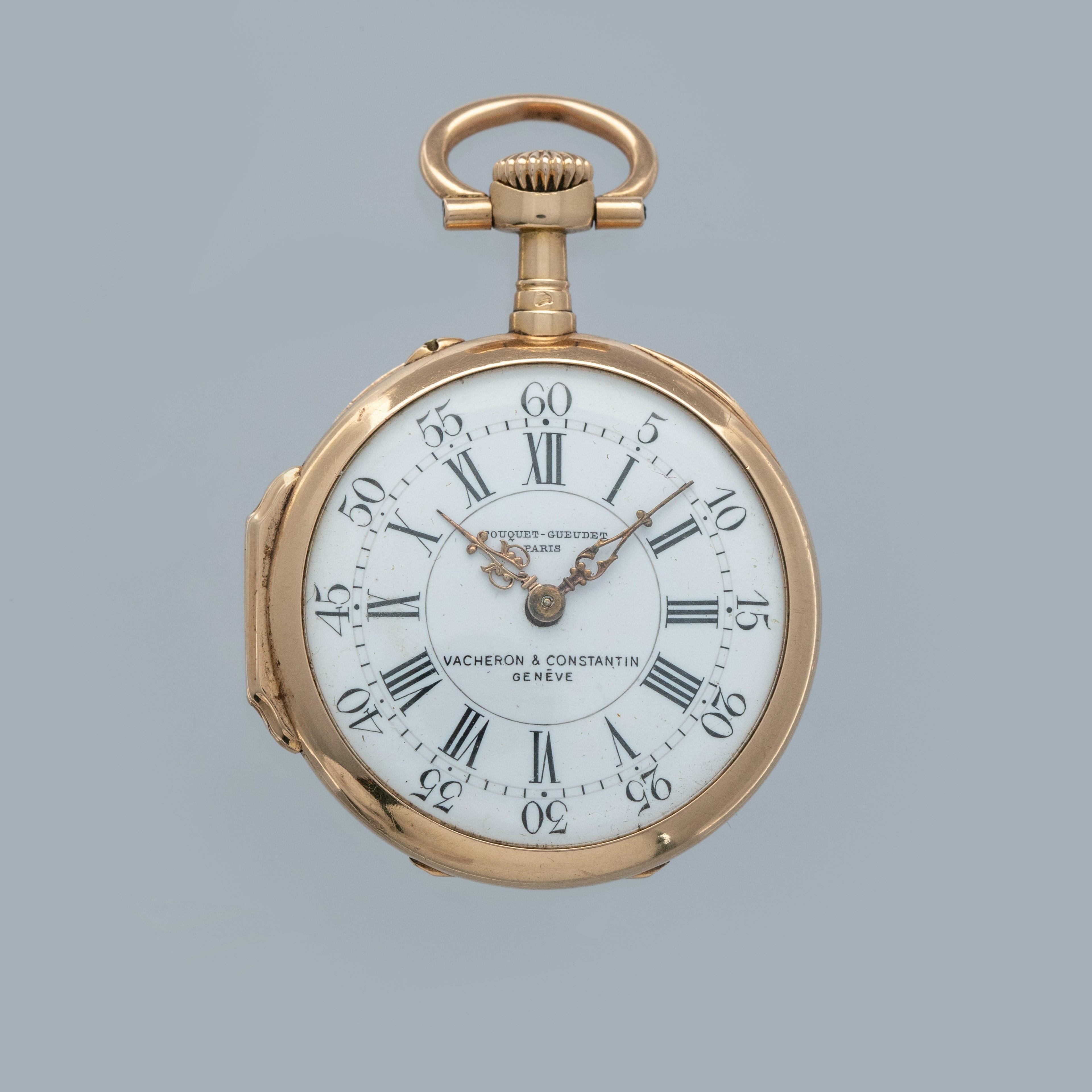 Thumbnail for Vacheron Constantin Pocket Watch Retailed by Fouquet-Gueudet Paris 18k YG ca. 1904