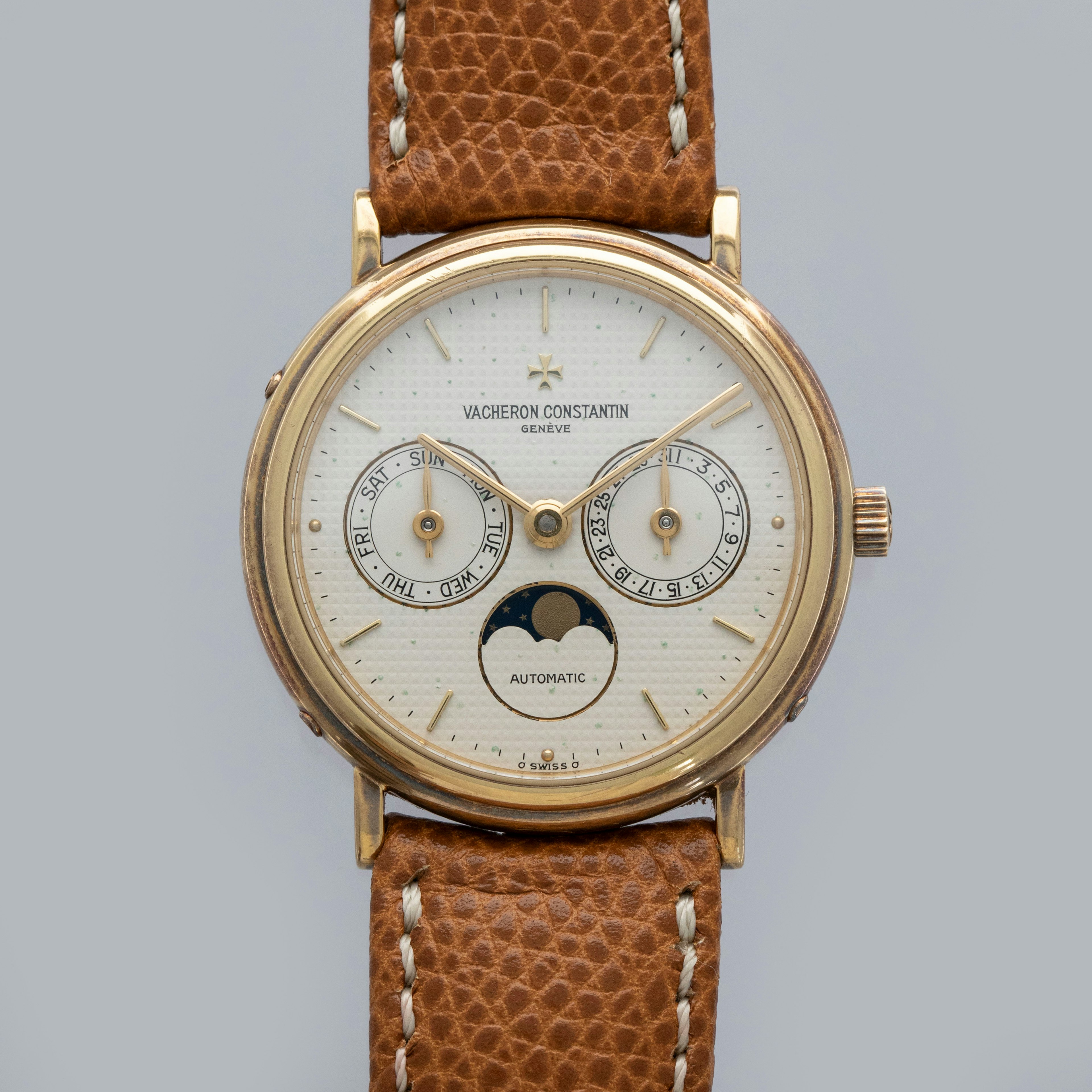 Thumbnail for Vacheron Constantin Patrimony Calendar Moonphase 47009 18k YG with Guarantee