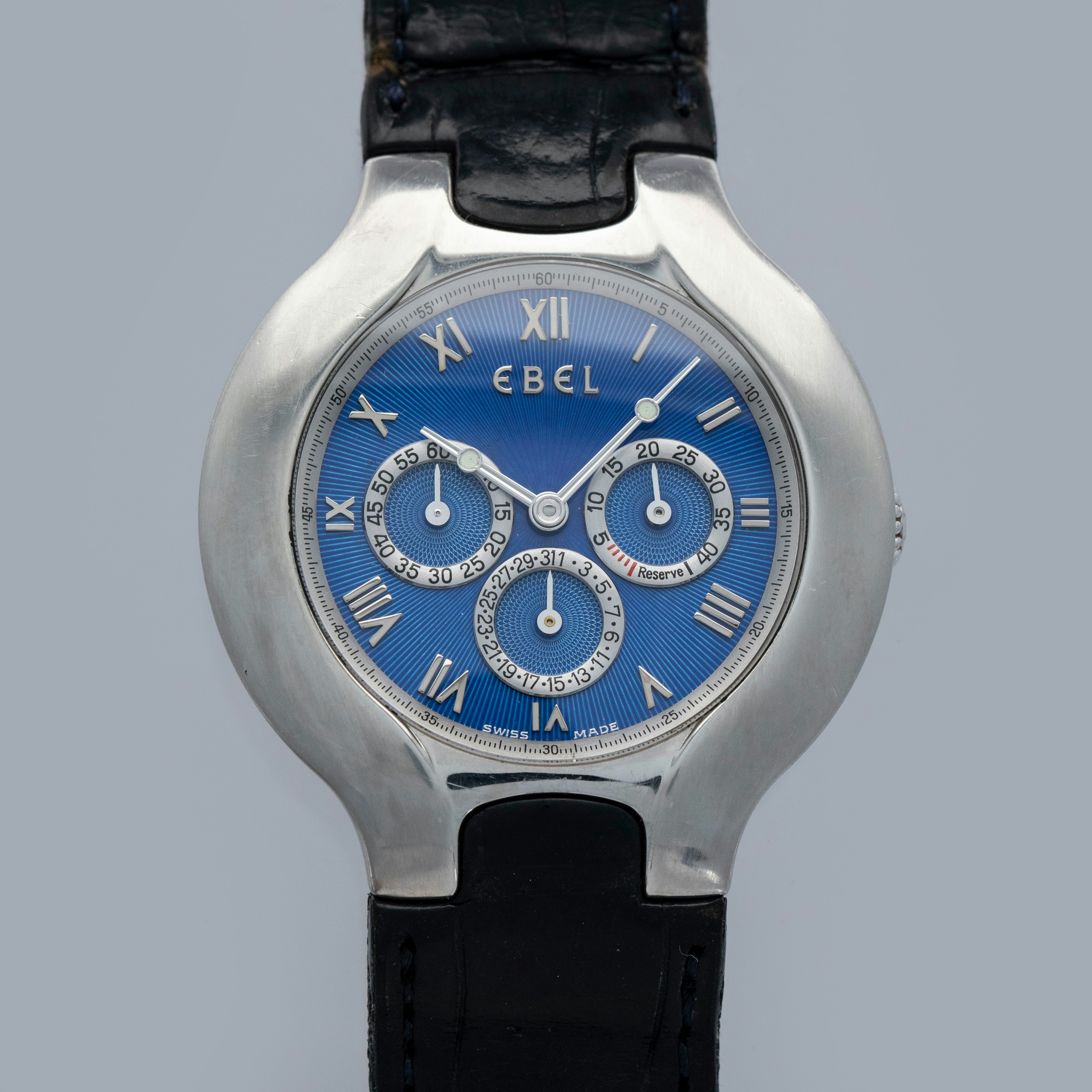 Thumbnail for Ebel Lichine Blue Cloisonné Dial Platinum