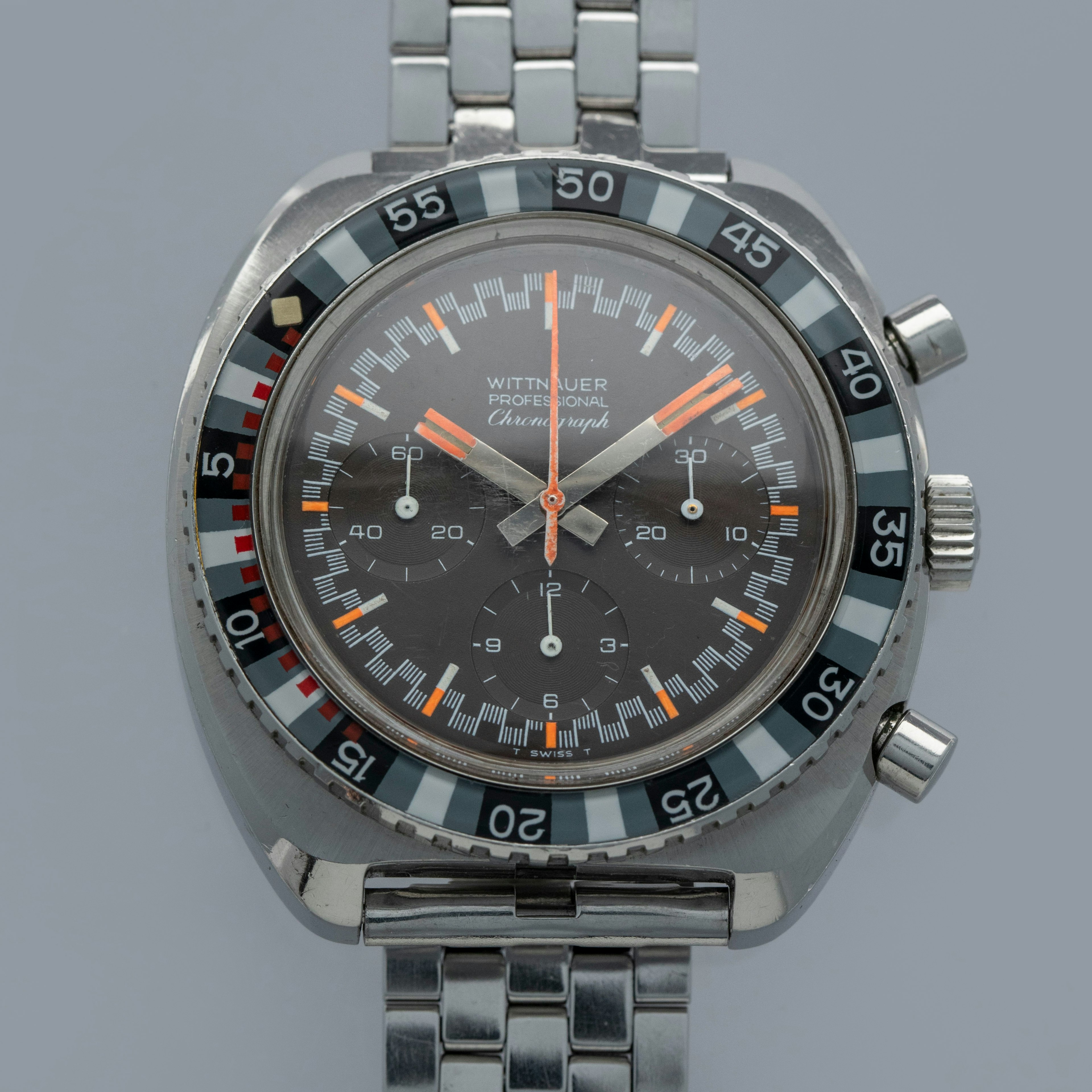 Thumbnail for Wittnauer Professional Chronograph 246T Scuba Roulette 
