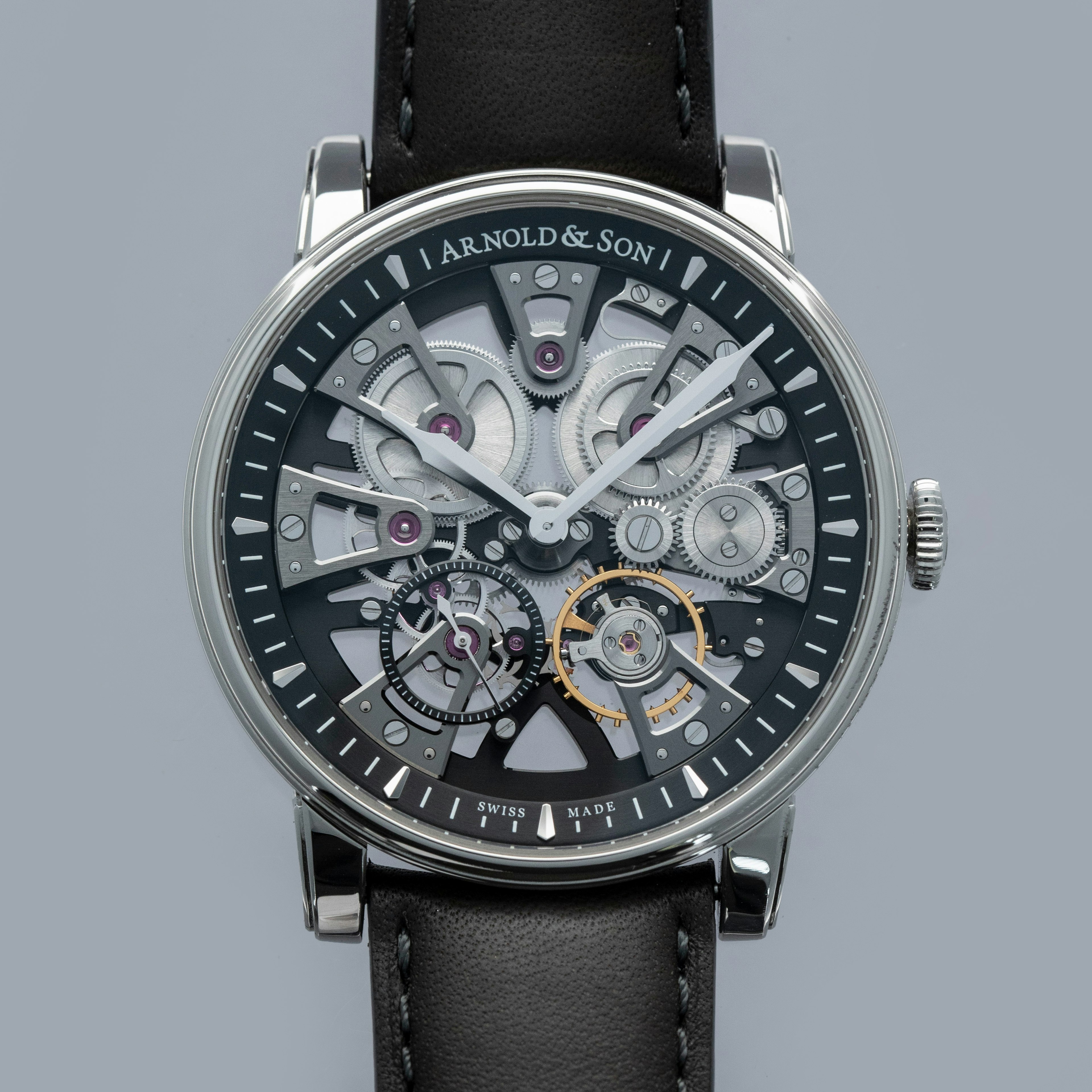 Thumbnail for Arnold & Son Nebula 41.5 Steel 1NEAS.B01A.D134S