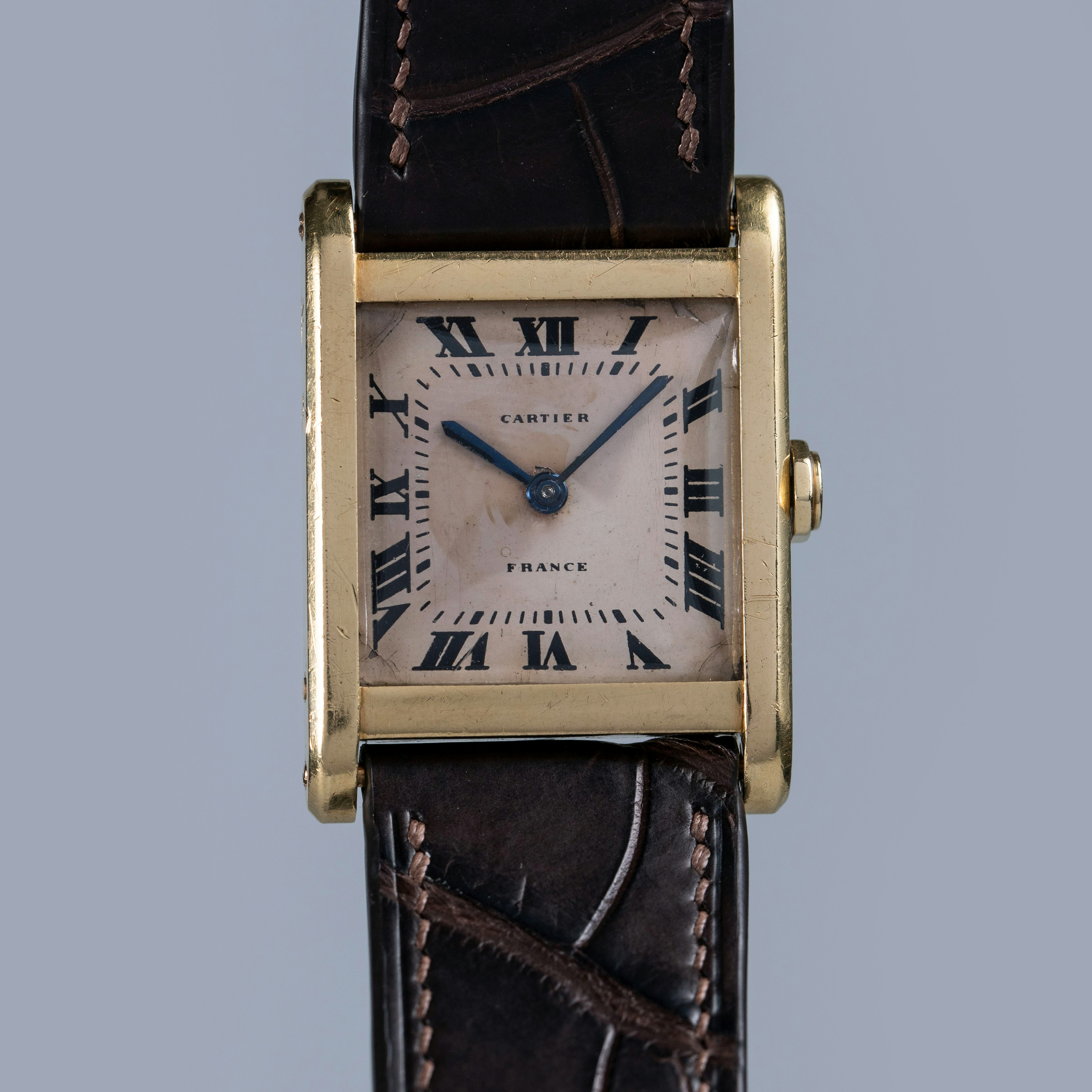 Thumbnail for Cartier Paris Tank Normale Grande 18K YG 1940s