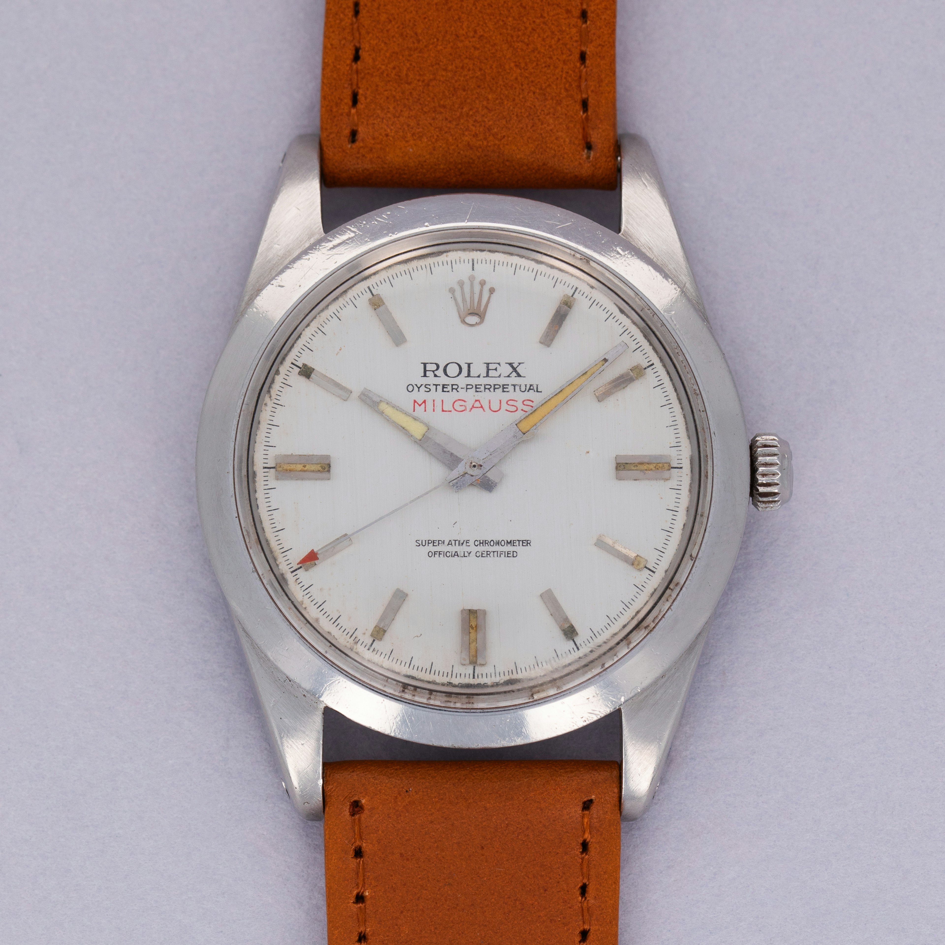 Thumbnail for Rolex Milgauss 1019 Silver Dial