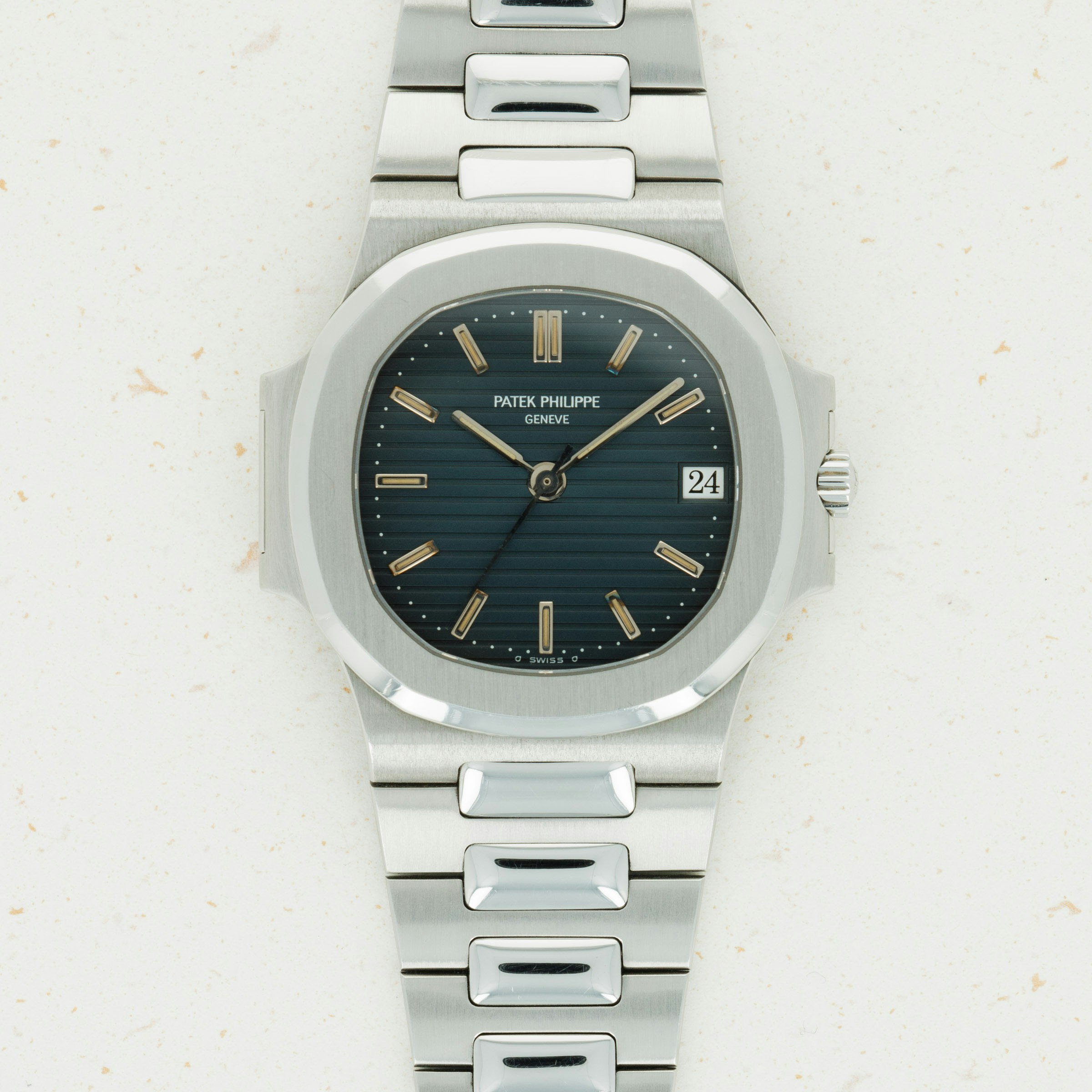 Thumbnail for Patek Philippe Stainless Steel Nautilus Automatic 3800