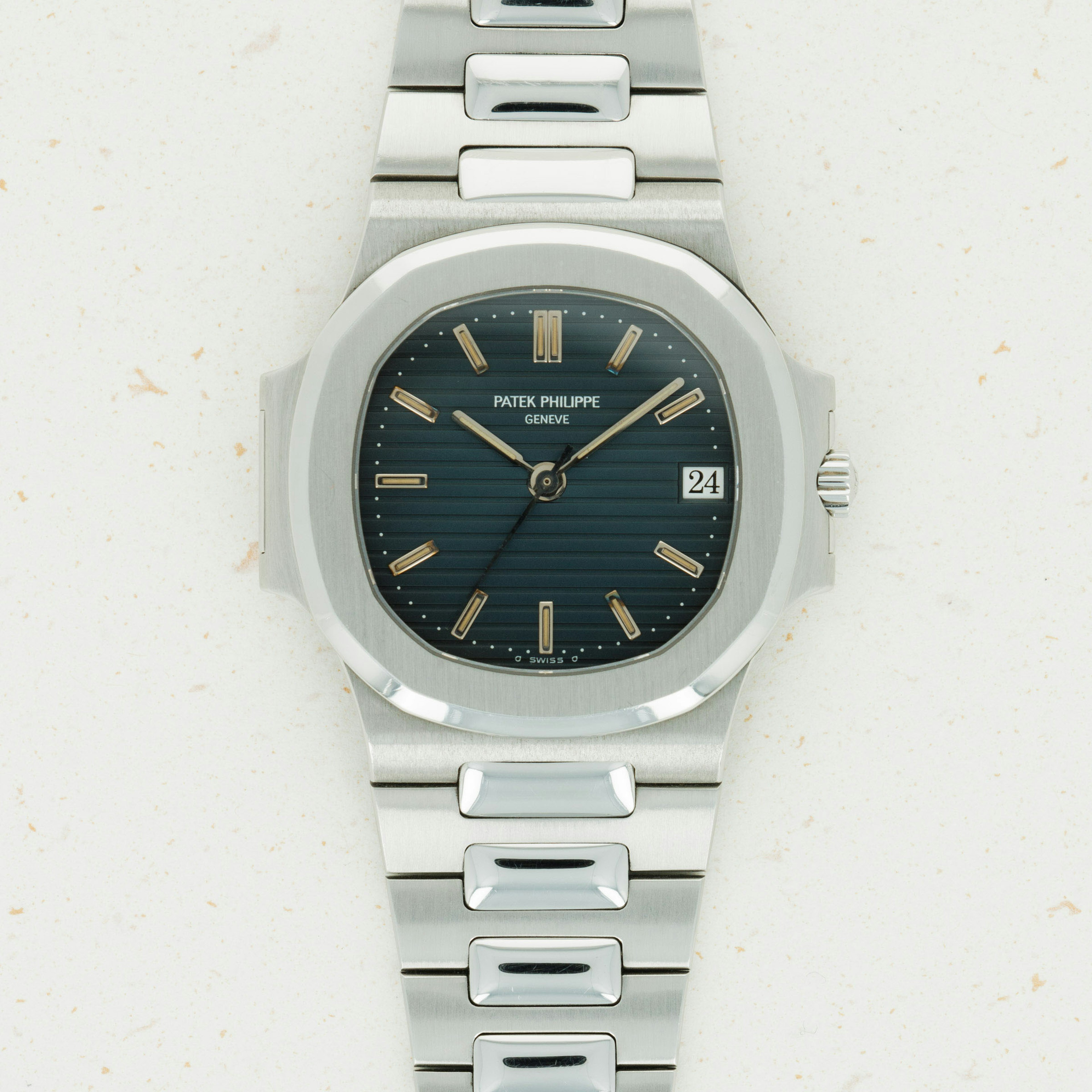 Thumbnail for Patek Philippe Stainless Steel Nautilus Automatic 3800