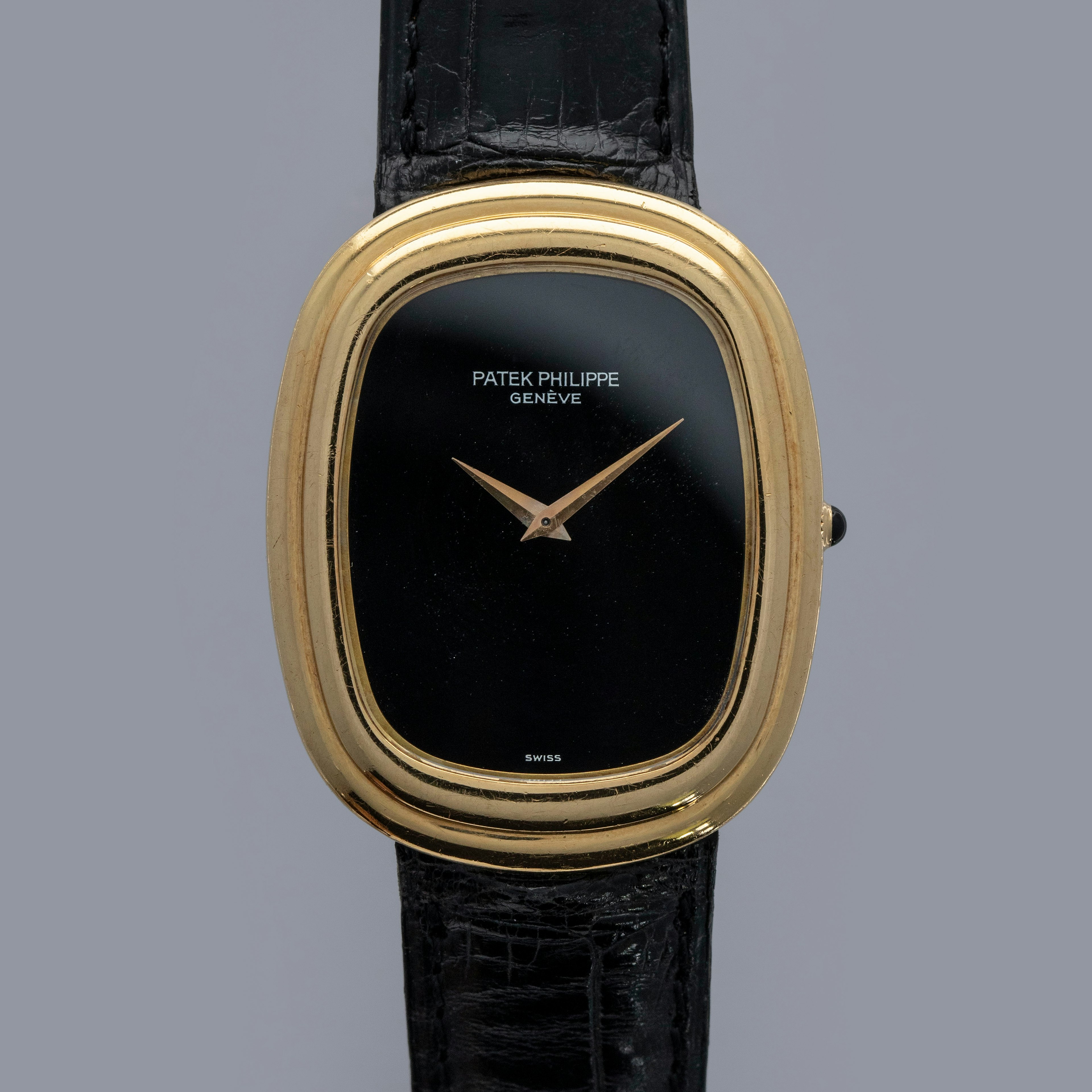 Thumbnail for Patek Philippe Ellipse 3730J Onyx Dial 18k YG