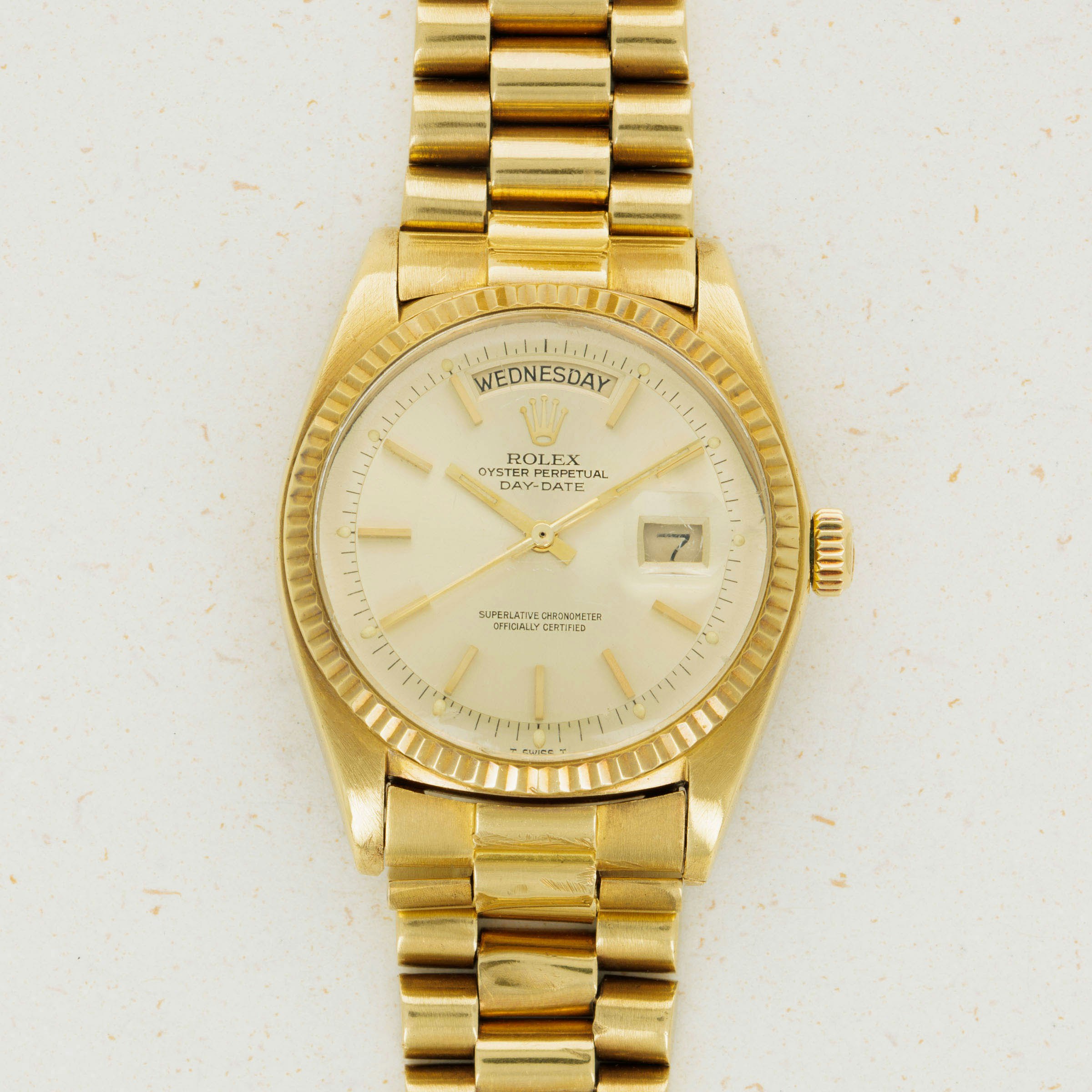 Thumbnail for Rolex Day-Date 1803 Champagne Dial 18 YG with Guarantee