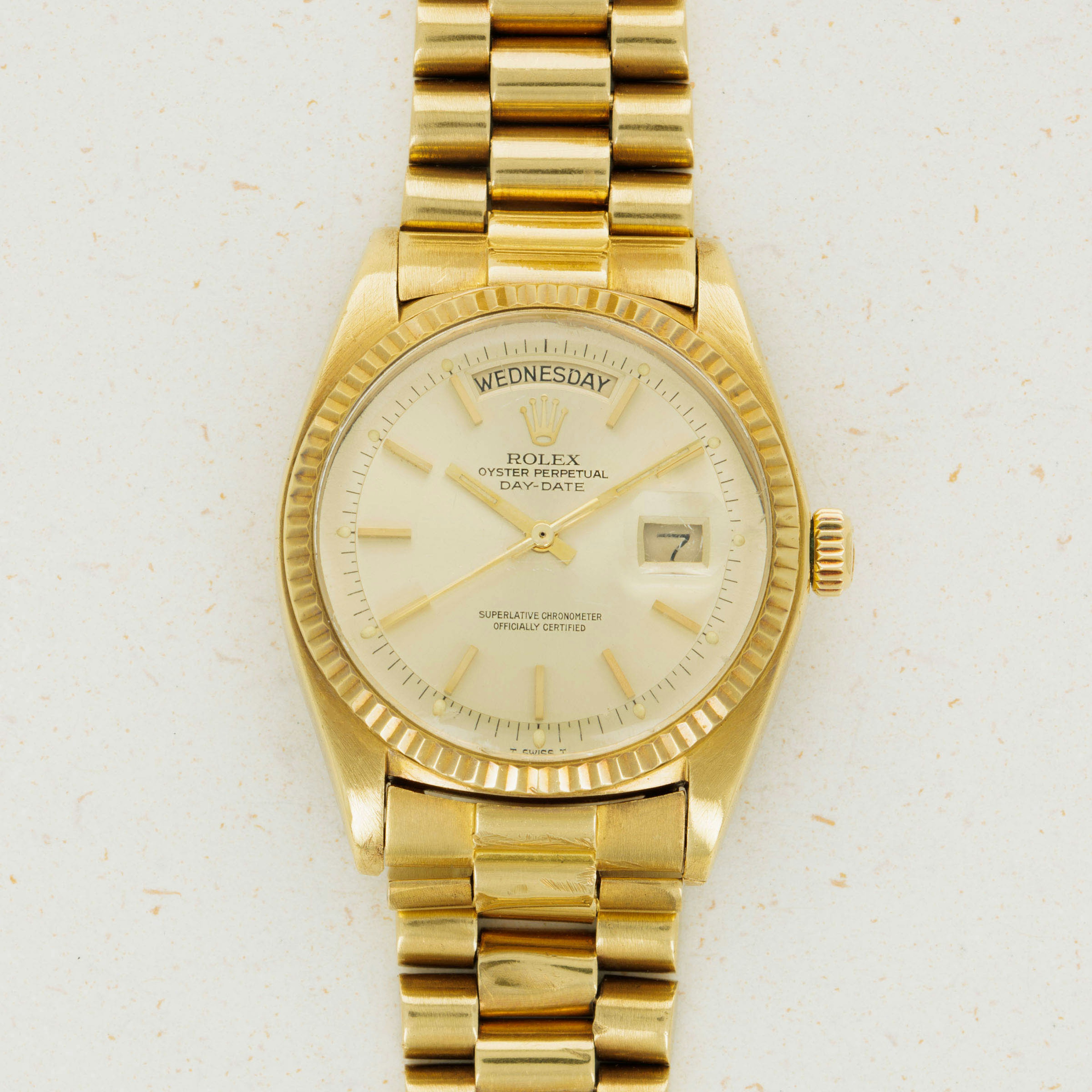 Thumbnail for Rolex Day-Date 1803 Champagne Dial 18 YG with Guarantee