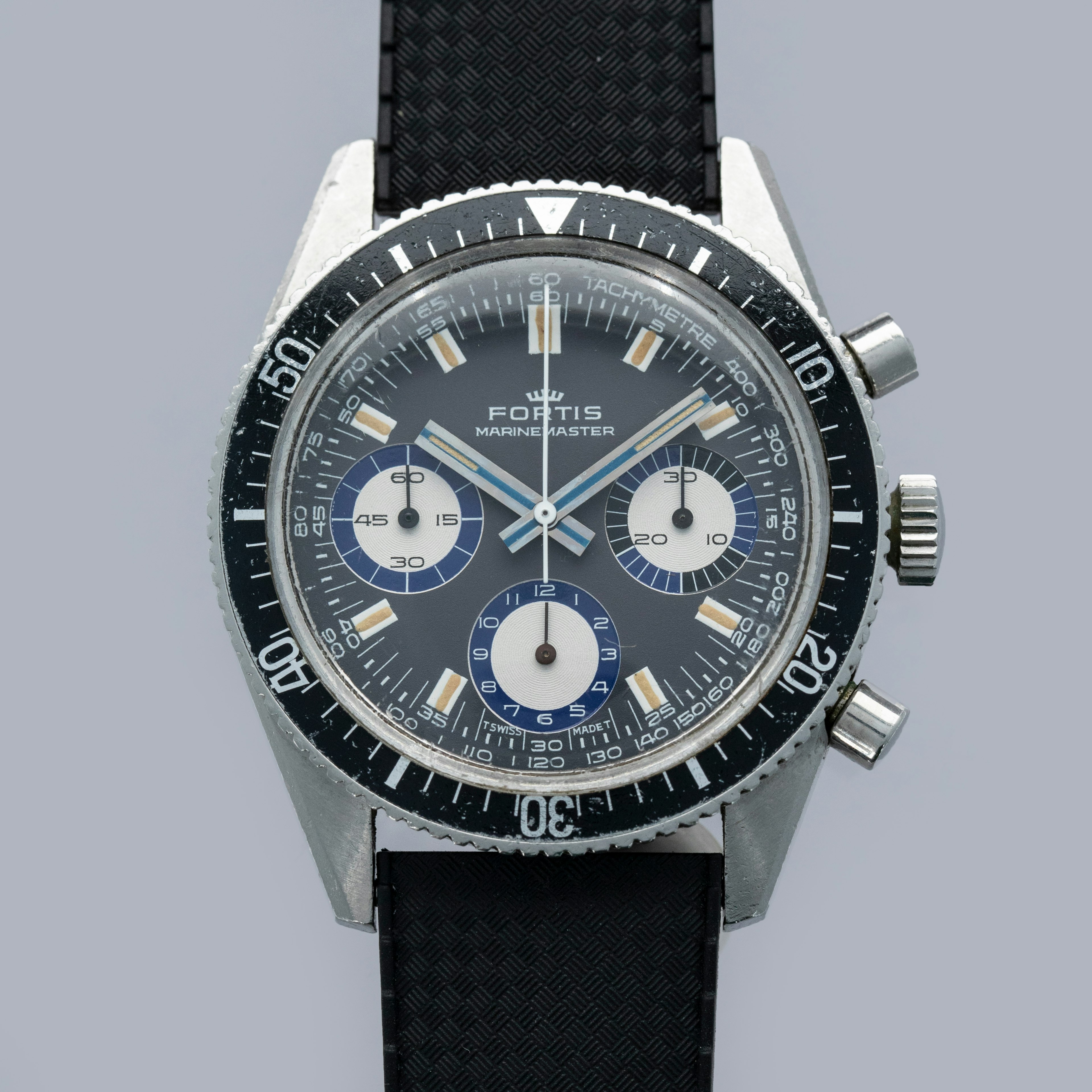 Thumbnail for Fortis Marinemaster 8001 Dive Chronograph Blue