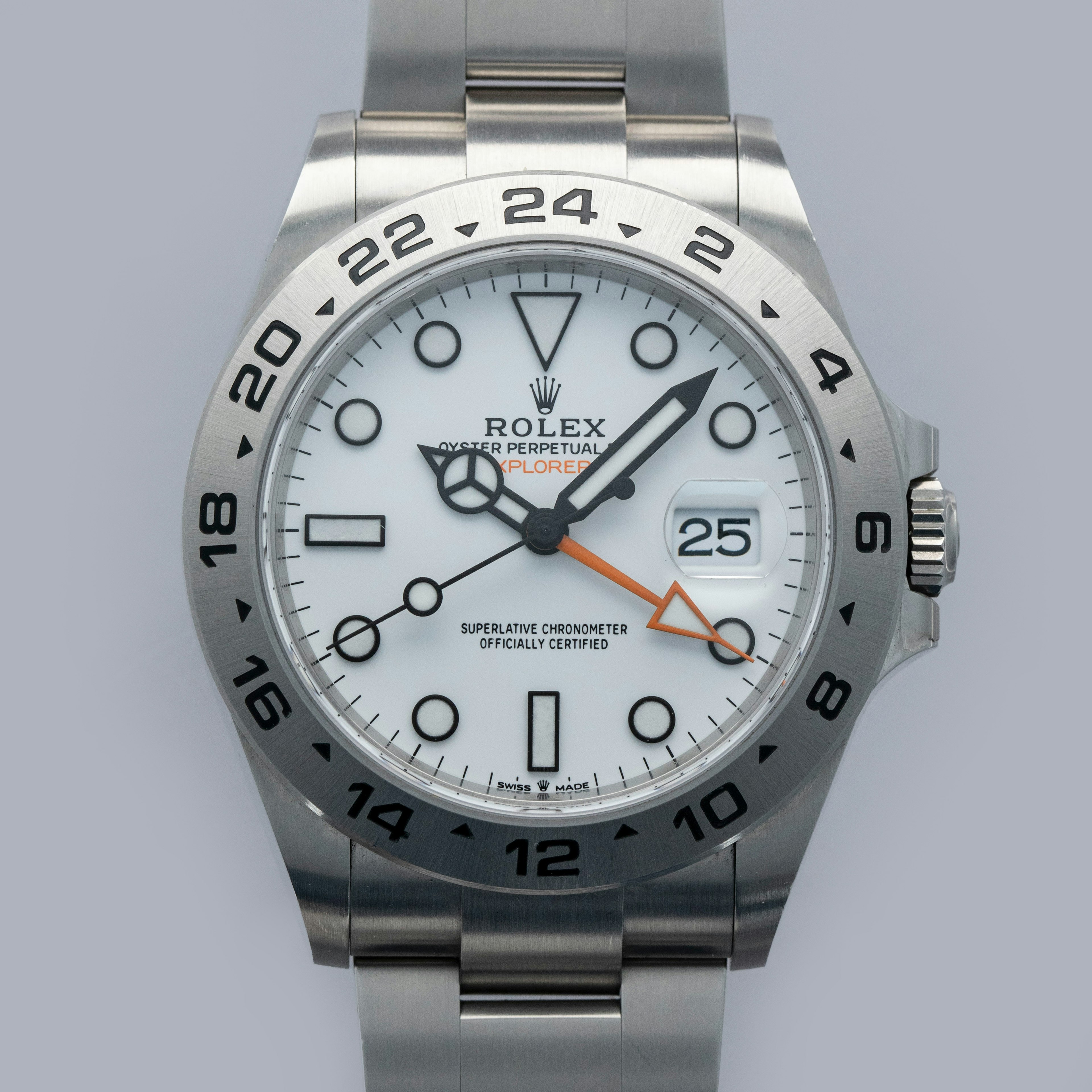 Thumbnail for Rolex Explorer II 226570 White Dial