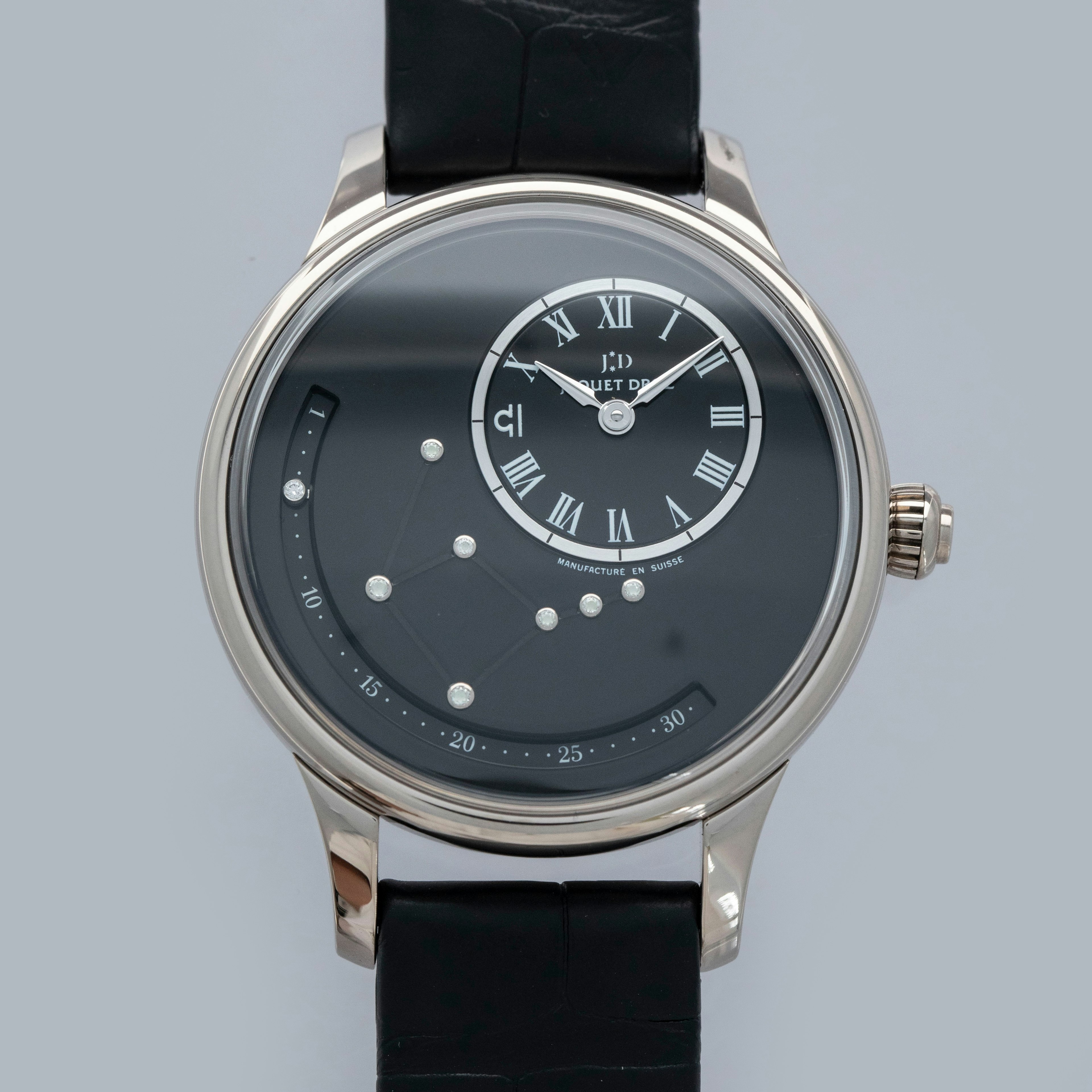 Thumbnail for Jaquet Droz Date Astrale Zodiac Libra J021014212 18k WG