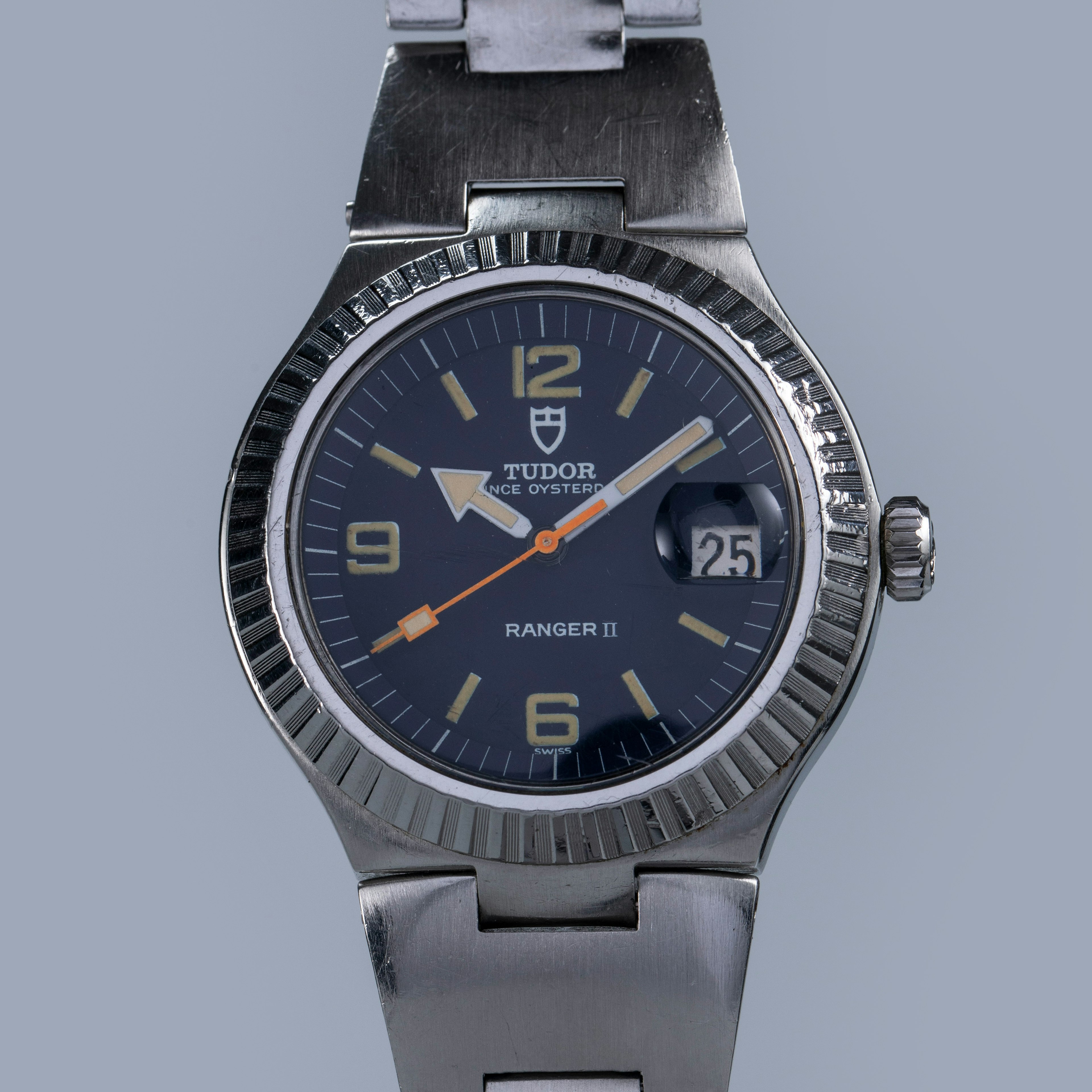 Thumbnail for Tudor Ranger II 9111/0 Blue Dial