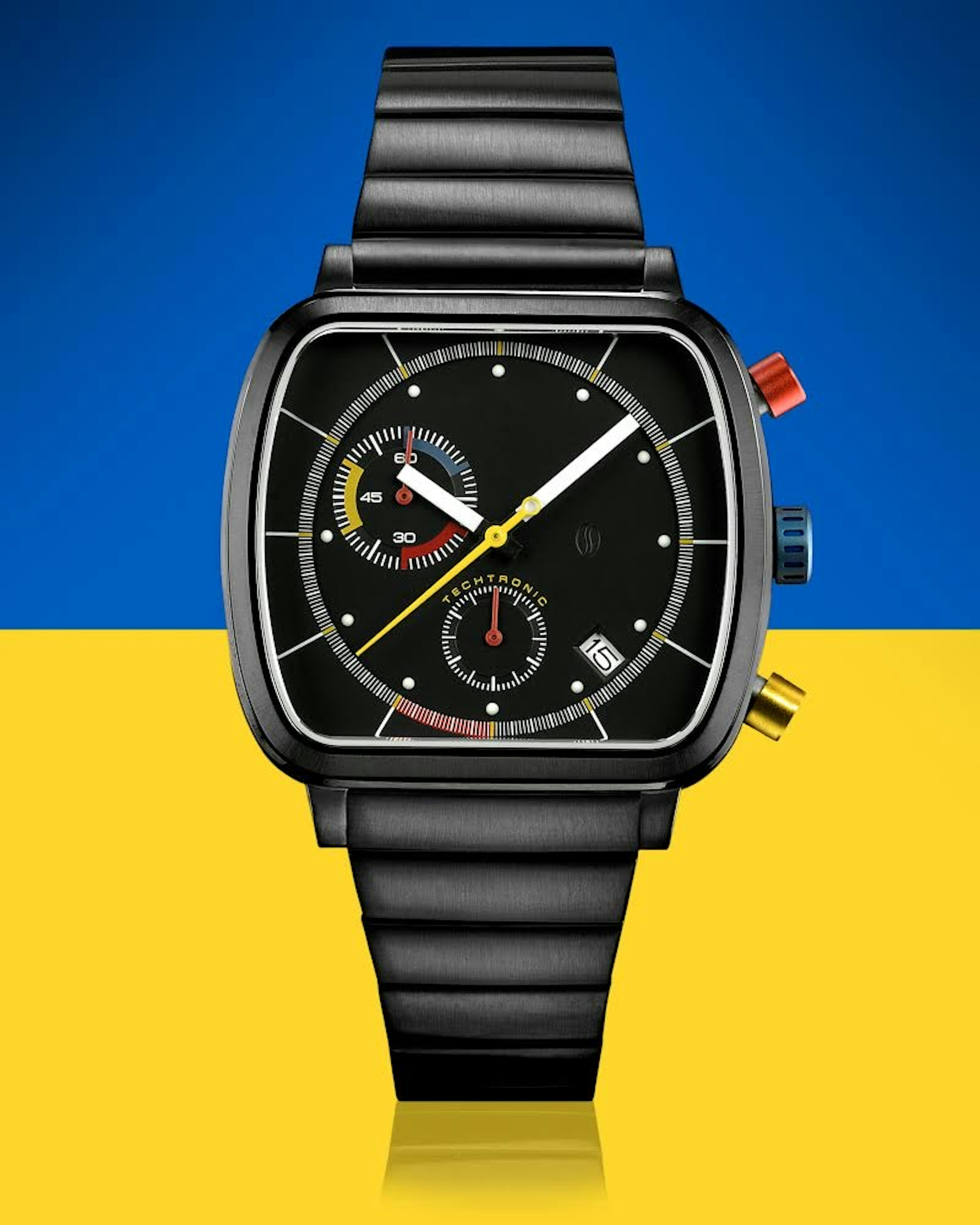 Thumbnail for Brew Watches Techtronic Chronograph Piece Unique #WatchFamforUkraine