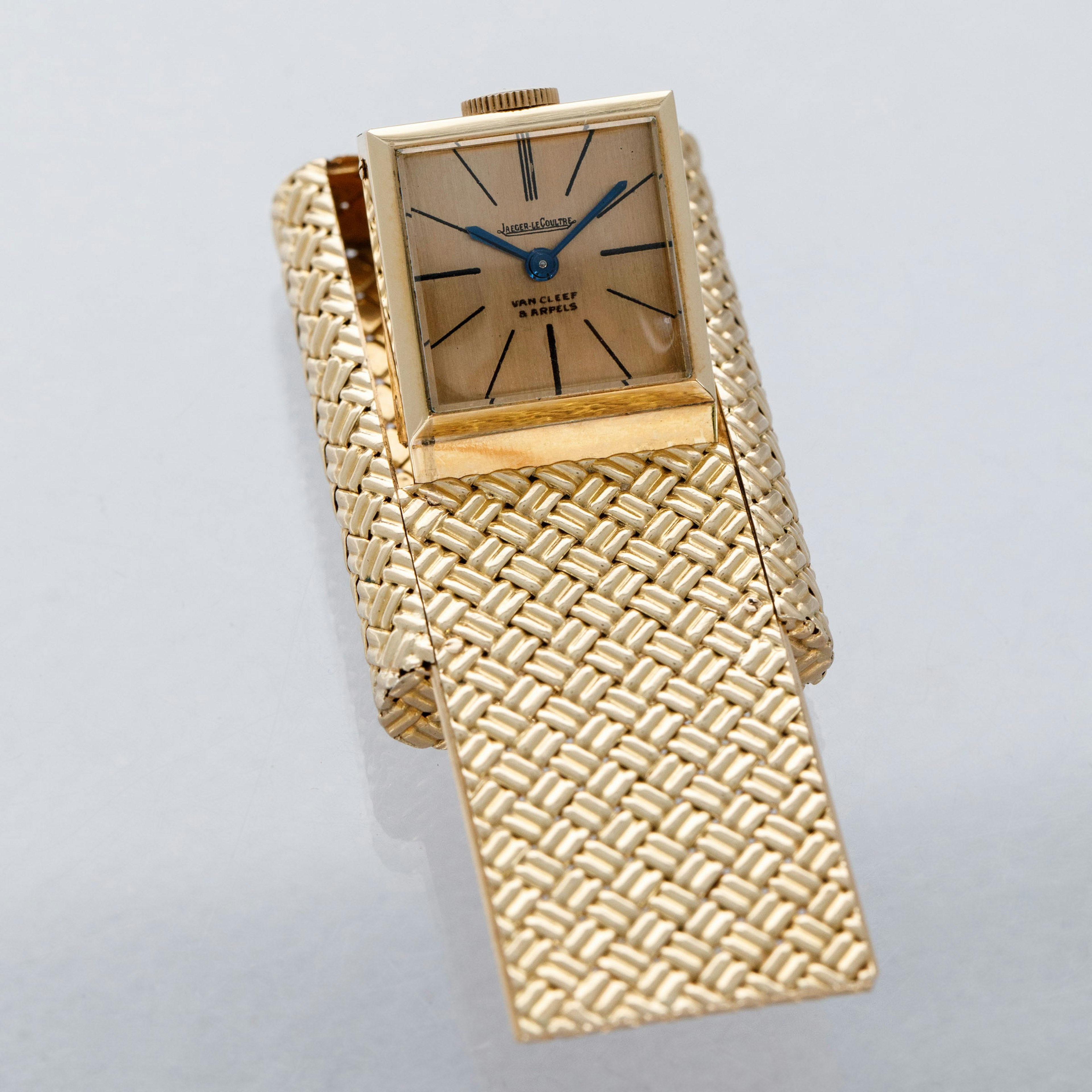 Thumbnail for Jaeger-LeCoultre Purse Watch made for Van Cleef & Arpels 18k YG